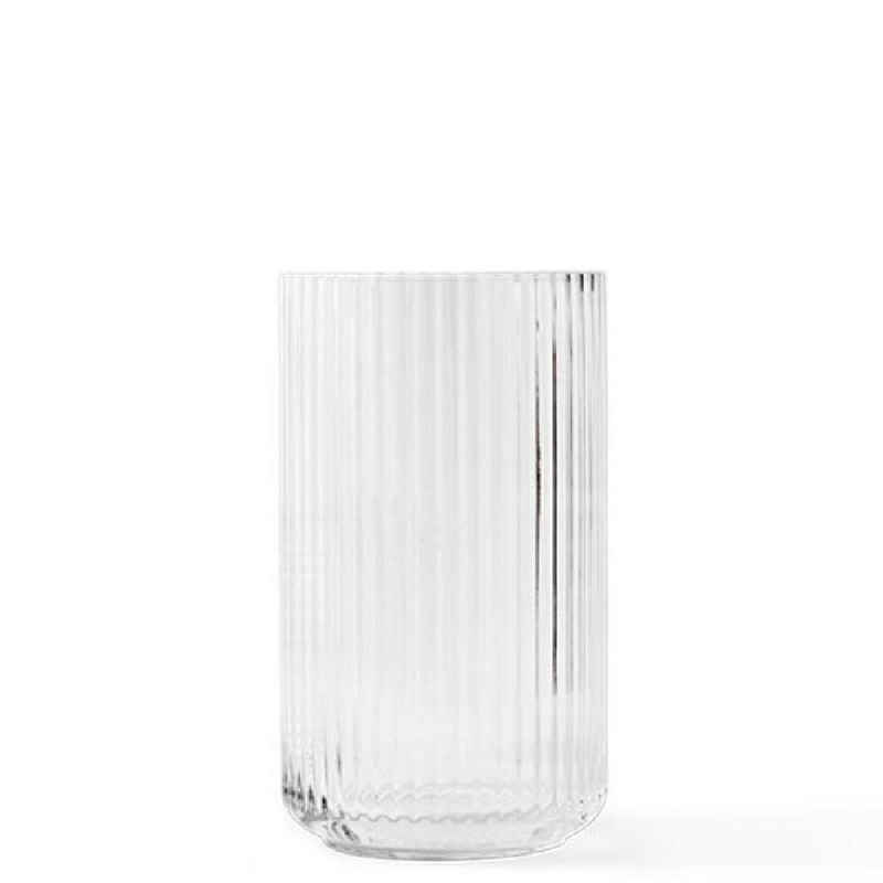 Lyngby Porcelæn Kerzenhalter Porcelain Vase Glas Clear Transparent (20,5cm)