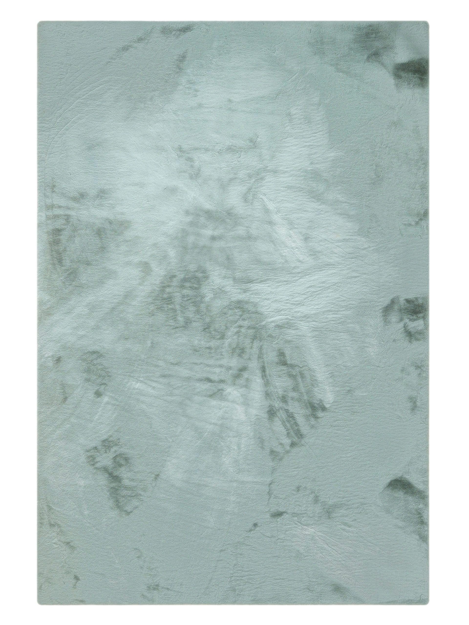 benuta Fellteppich Dave, rechteckig, Höhe: 21 mm, Kunstfaser, Berber, Ethno-Style, Wohnzimmer