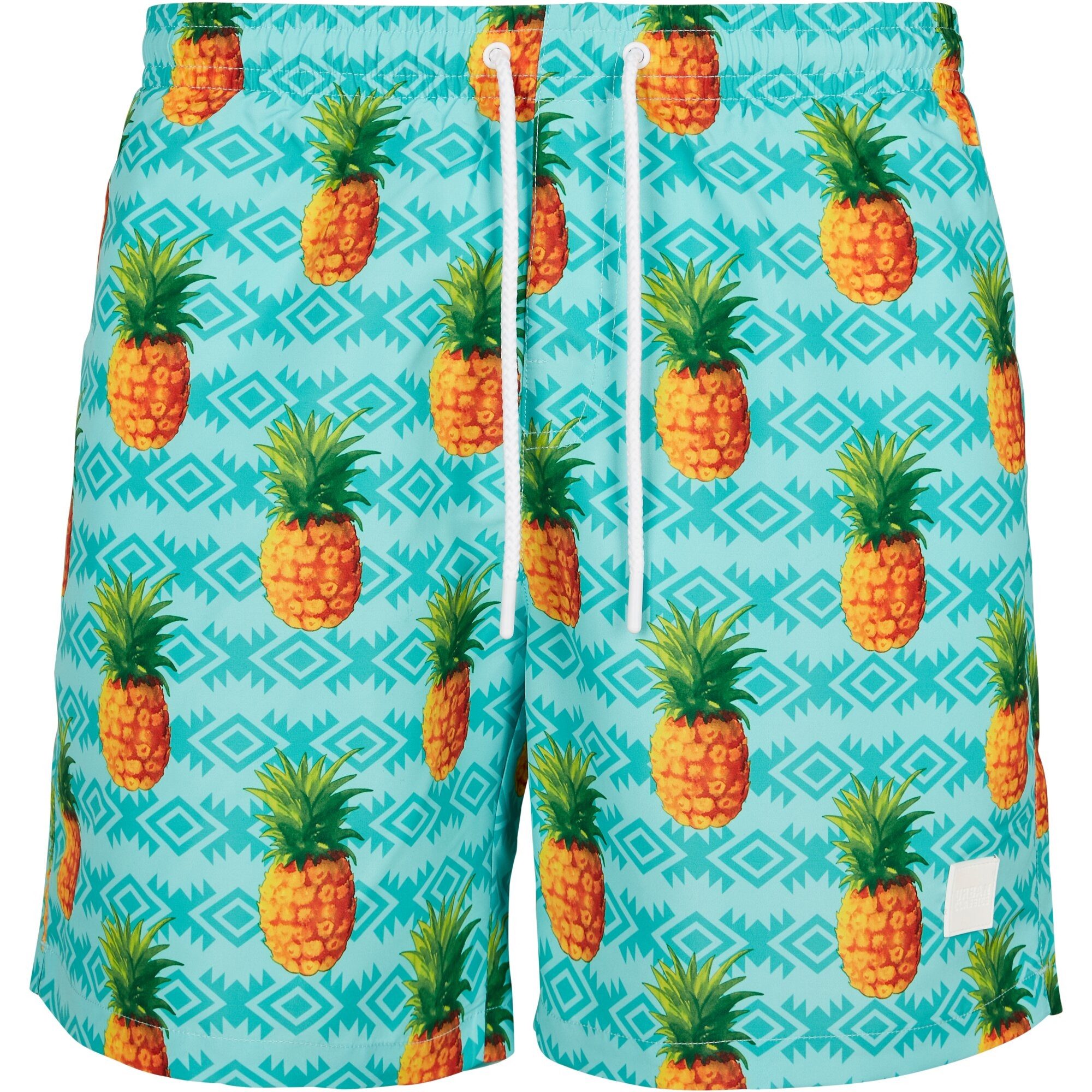 URBAN CLASSICS Badeshorts Urban Classics Herren Pattern Swim Shorts
