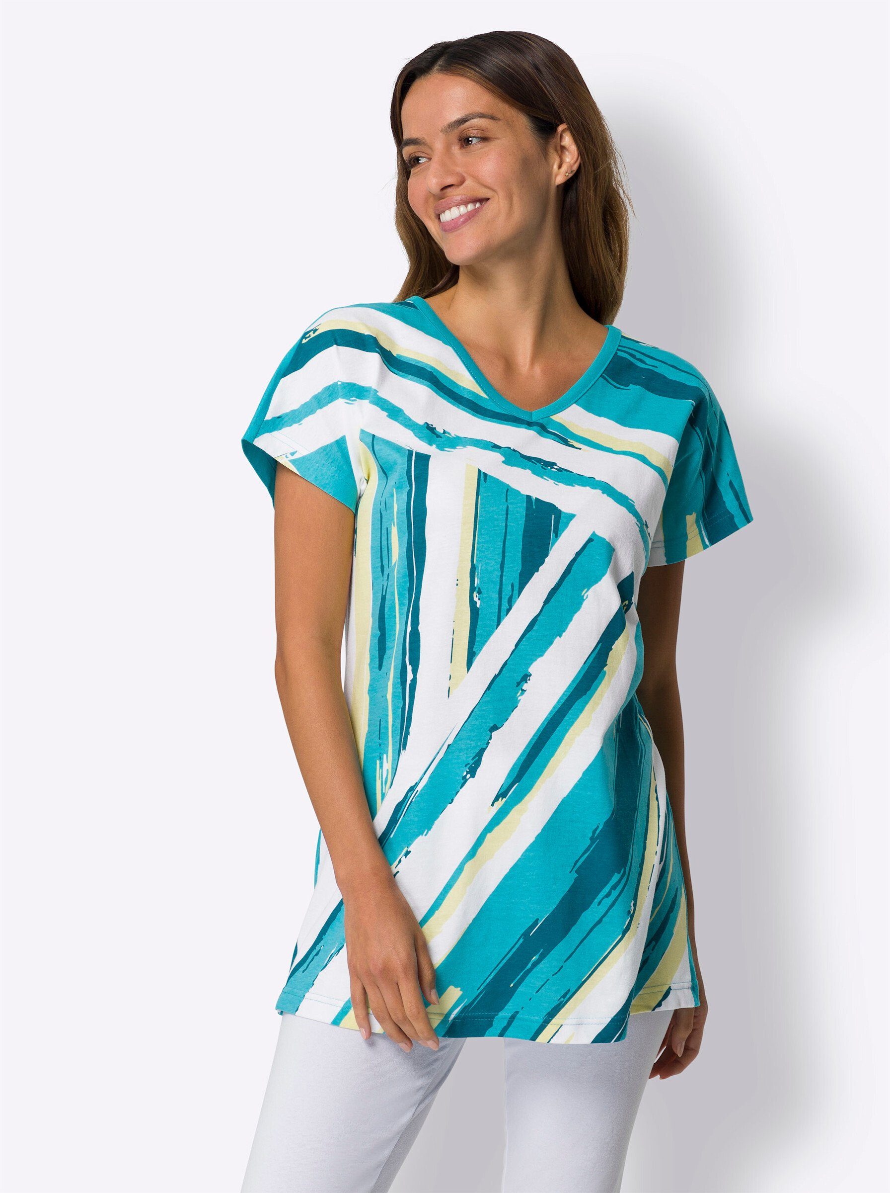 Sieh an! Trainingsshirt Longshirt . günstig online kaufen