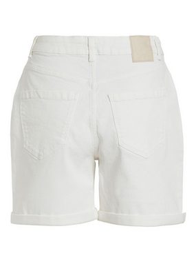 Vila Jeansshorts (1-tlg) Plain/ohne Details