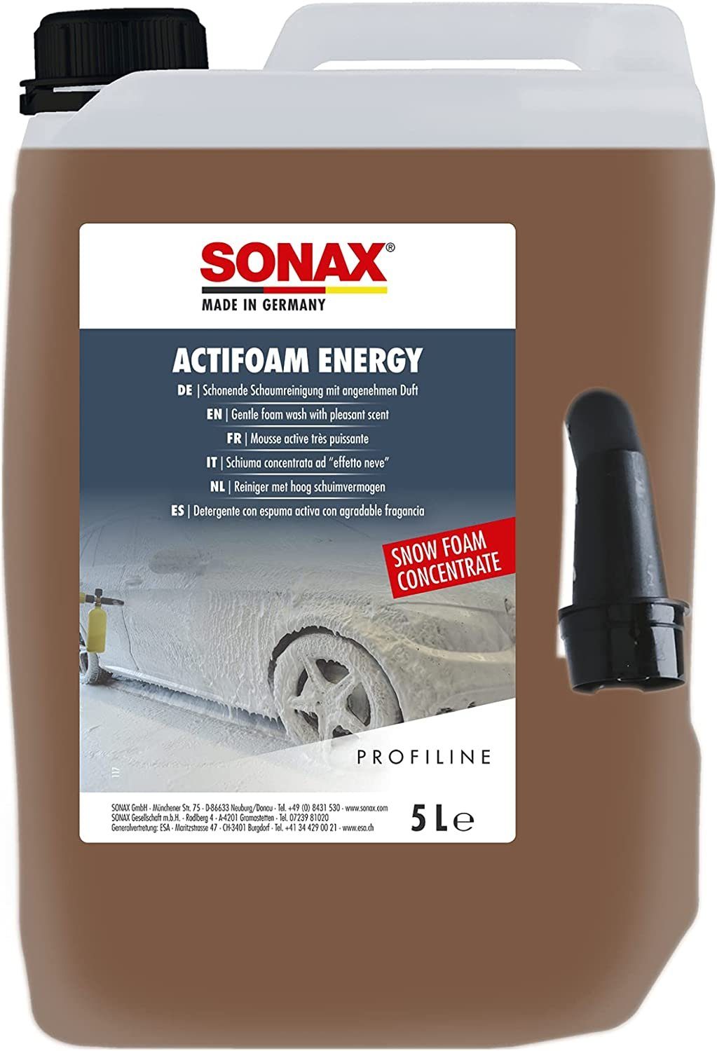 Sonax SONAX PROFILINE ActiFoam Energy 5 L Auto-Reinigungsmittel