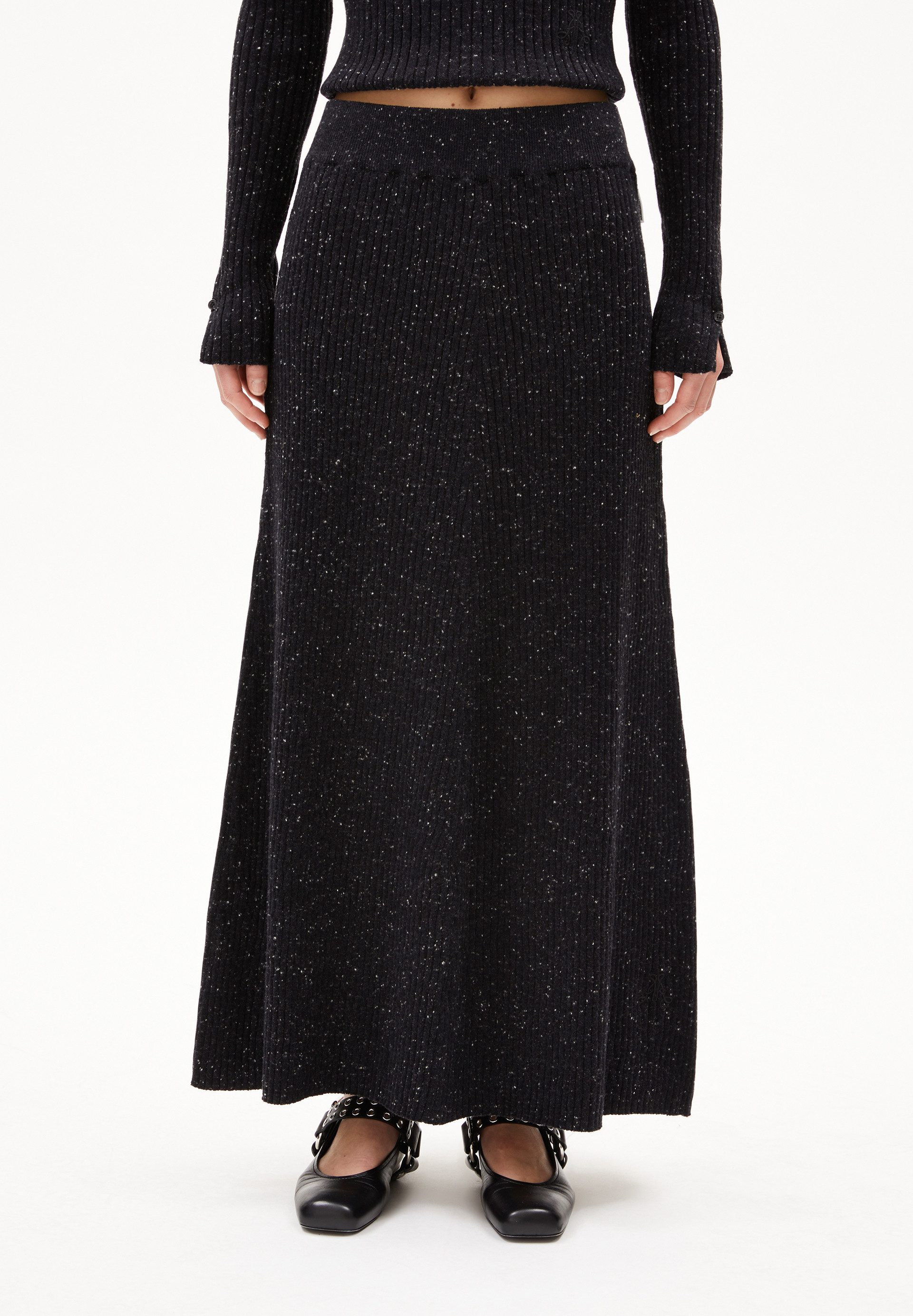 Armedangels Strickrock HANAA TWEED Strickrock aus recyclem Bio-Woll Mix Reg günstig online kaufen