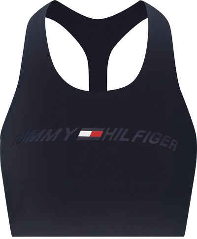 Tommy Hilfiger Sport Sport-Bustier »LIGHT INTENSITY GRAPHIC BRA« mit Trägern für niedrige Stützkraft & Tommy Hilfiger Logo-Schriftzug