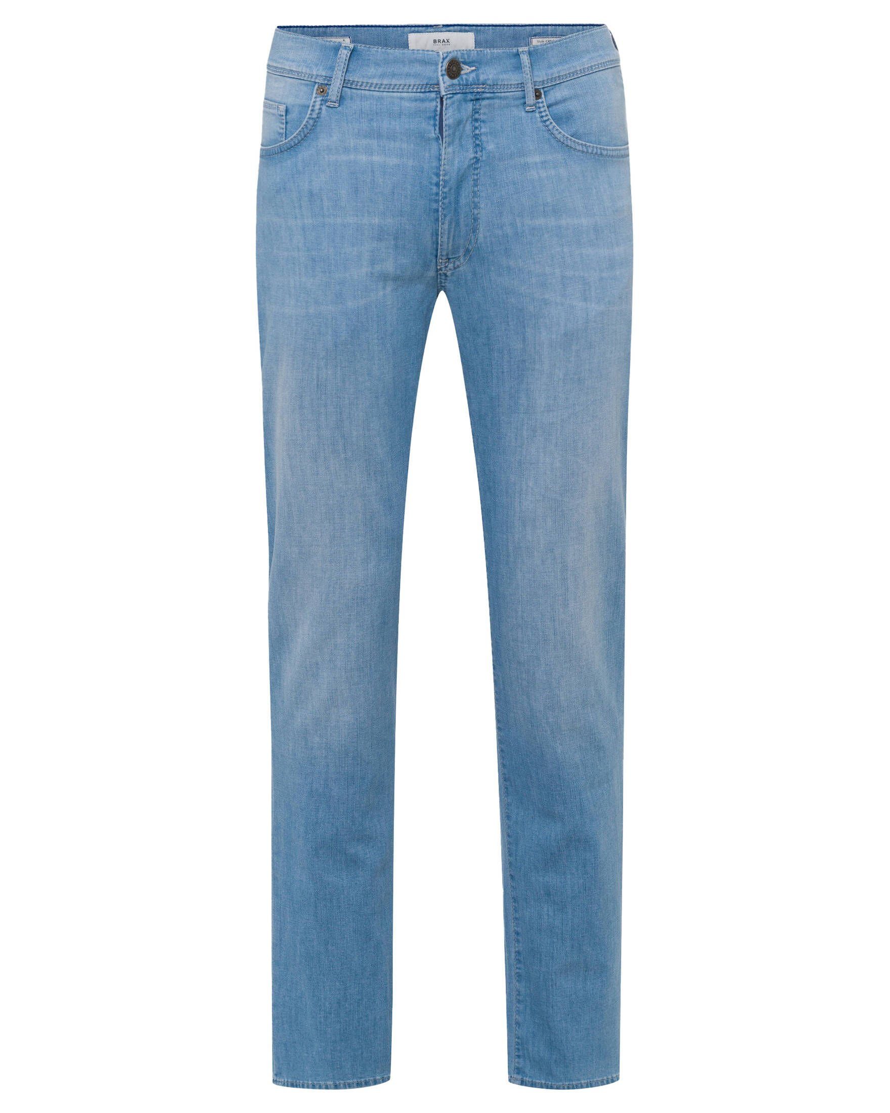 (80) Brax 5-Pocket-Jeans Fit Herren Jeans CADIZ Straight (1-tlg) bleached