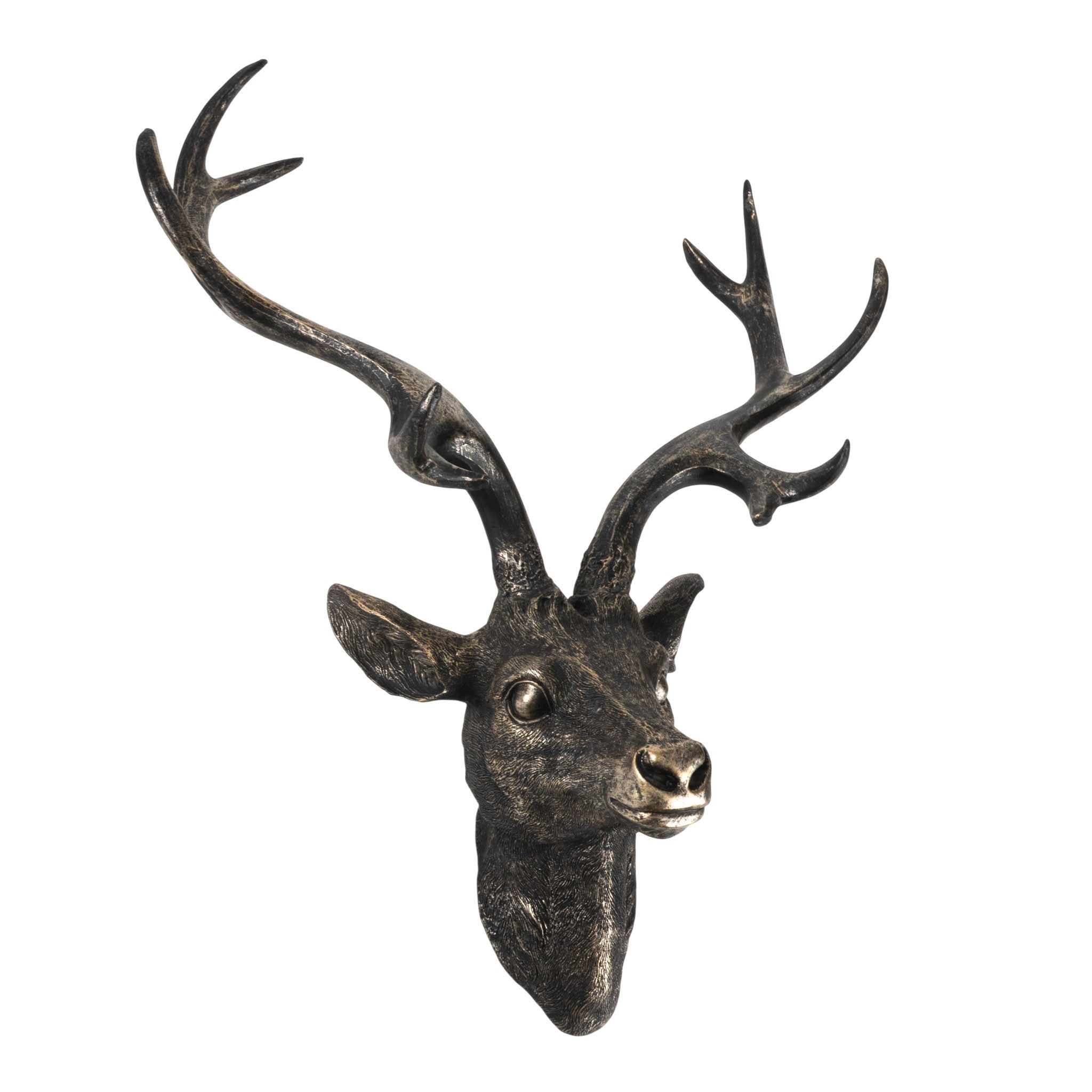 Spetebo Dekogeweih (Stück, 1 St., Geweih), Hirschkopf Wanddeko zum aufhängen