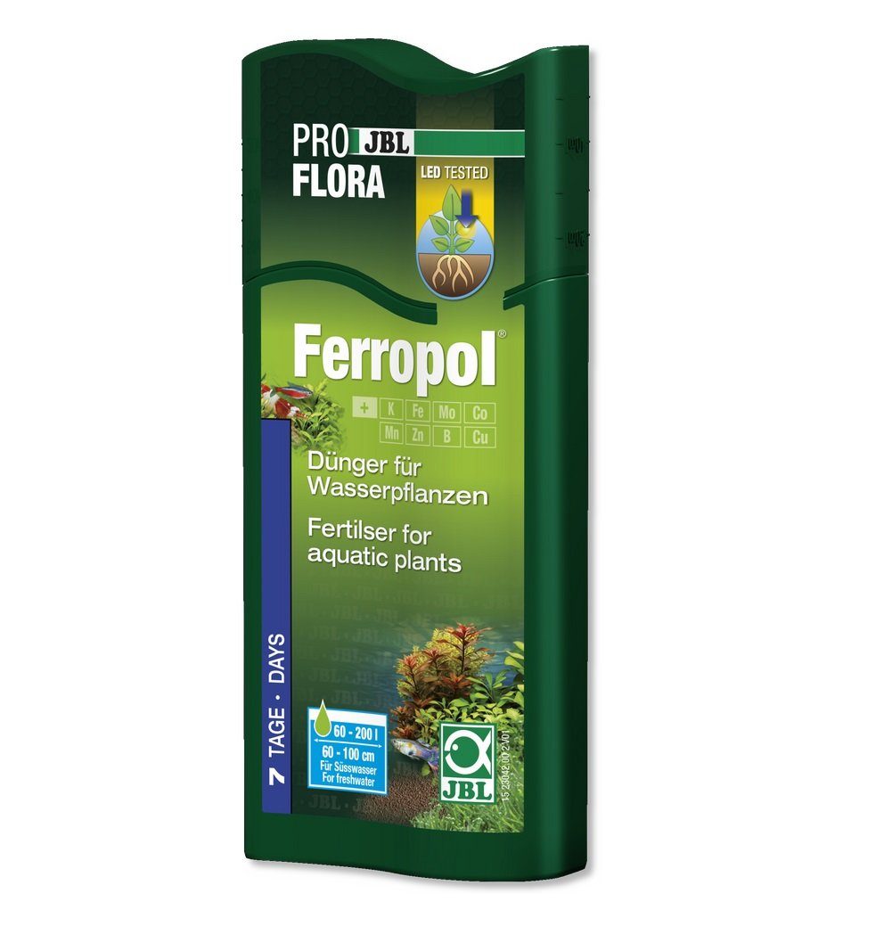 JBL GmbH & Co. KG Aquarien-Substrat JBL Proflora Ferropol 250 ml Pflanzendünger für Süßwasser-Aquarien
