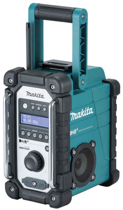 Makita DMR110 Baustellenradio (DAB, DAB+ und FM, Mit Mini-USB für Software-Upgrade, AUX-Konnektivität)