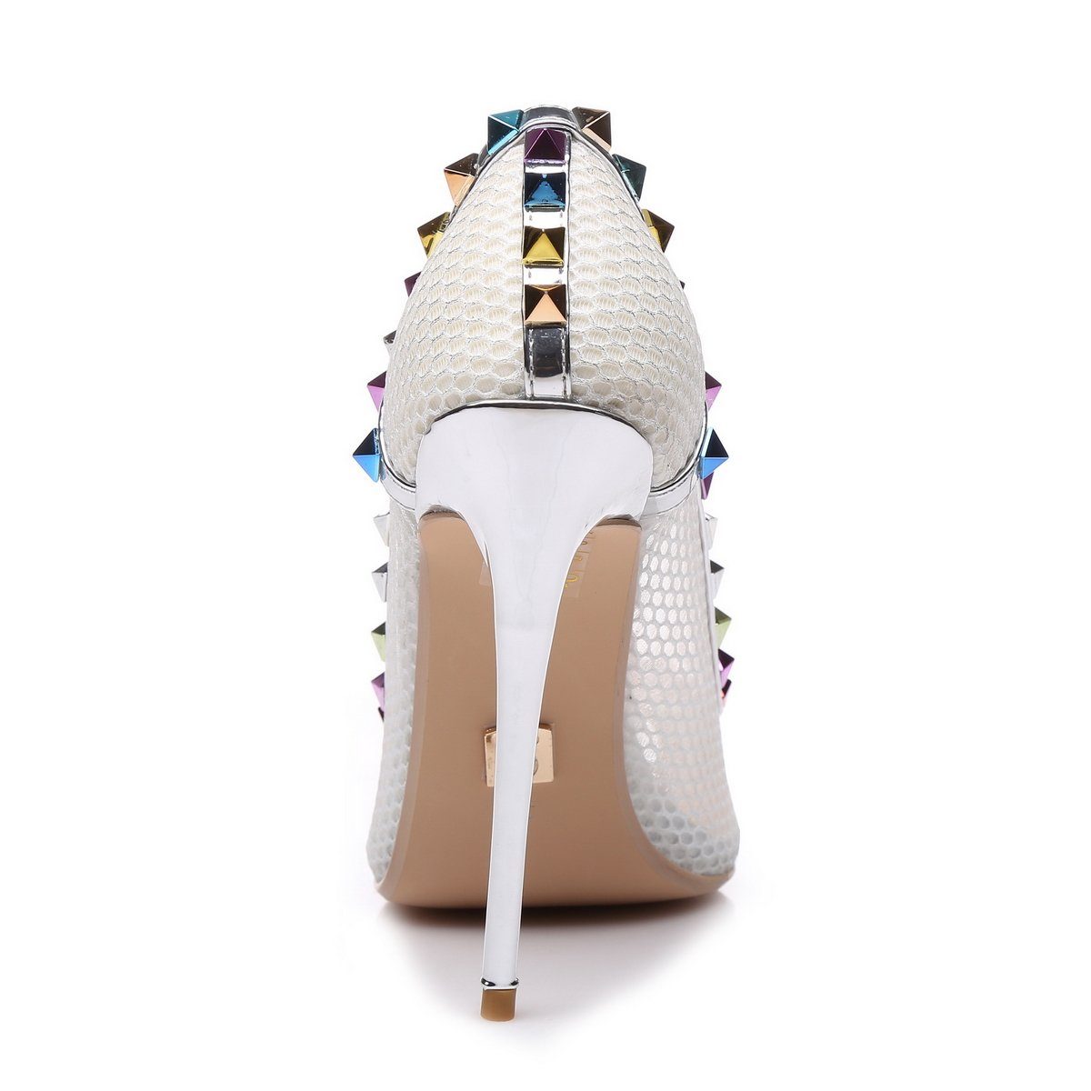 Milo Silver Mesh/Multi Sandalette