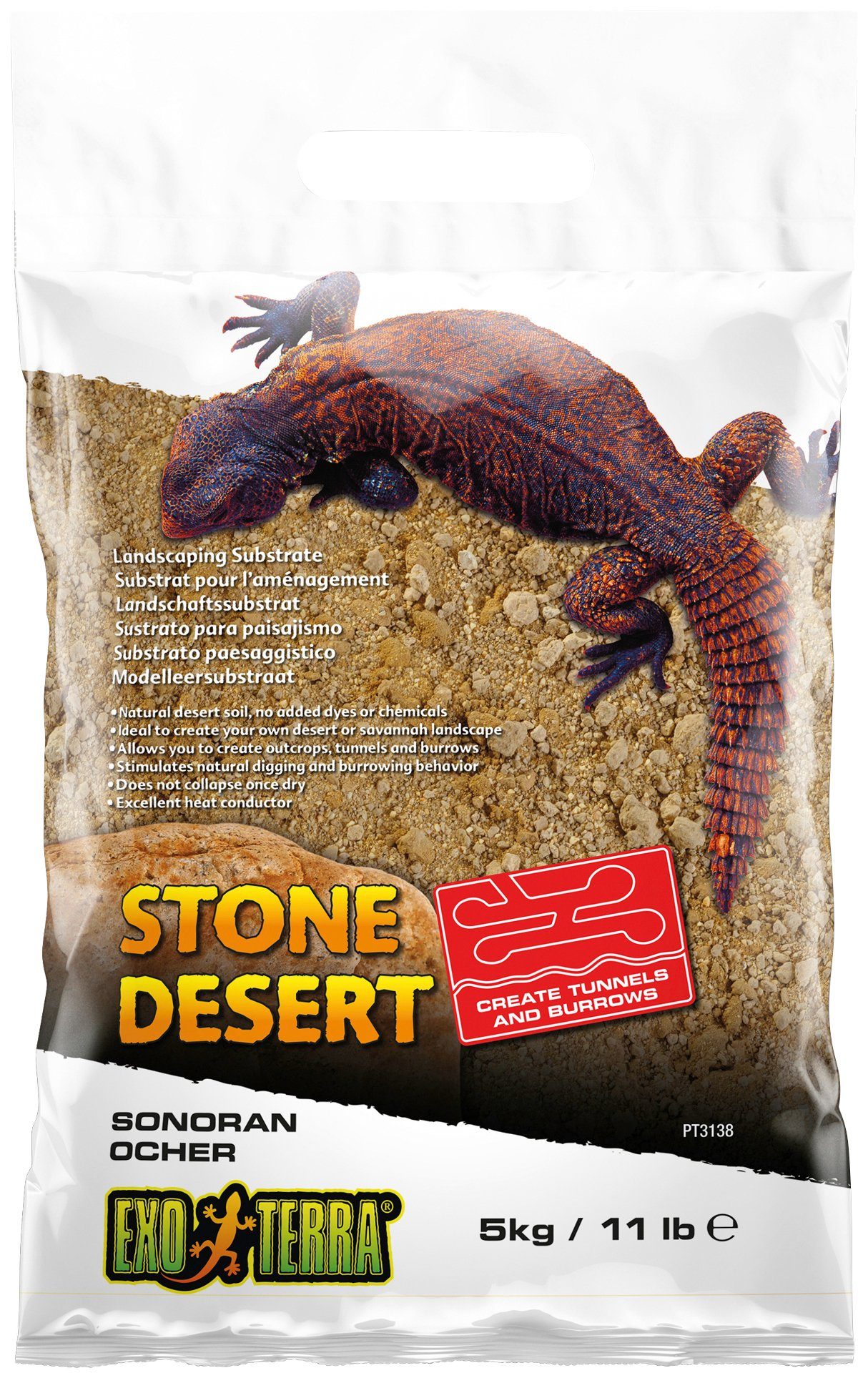 Exo Terra TerrarienSubstrat »EX Sonoran Ocher Stone Desert«, 5 kg online kaufen OTTO