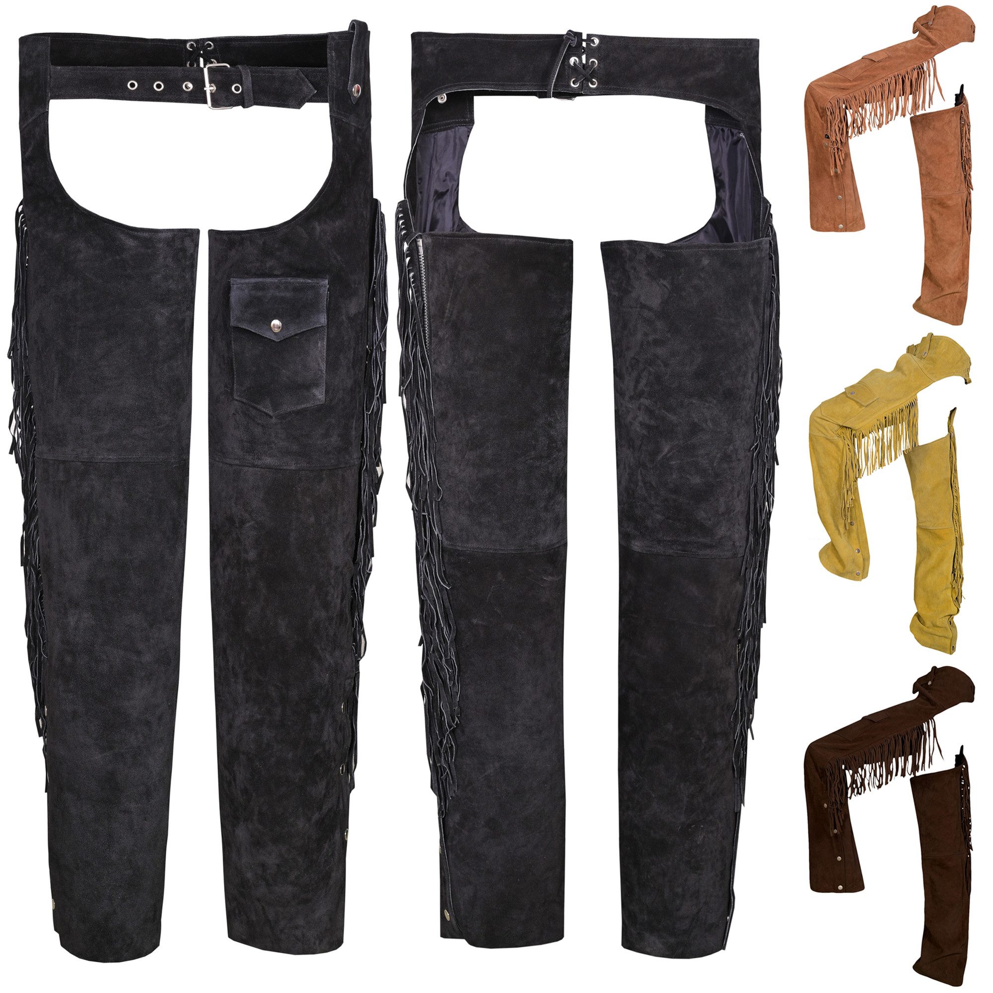 German Wear Reithose GW952T Chaps Fransenhose günstig online kaufen