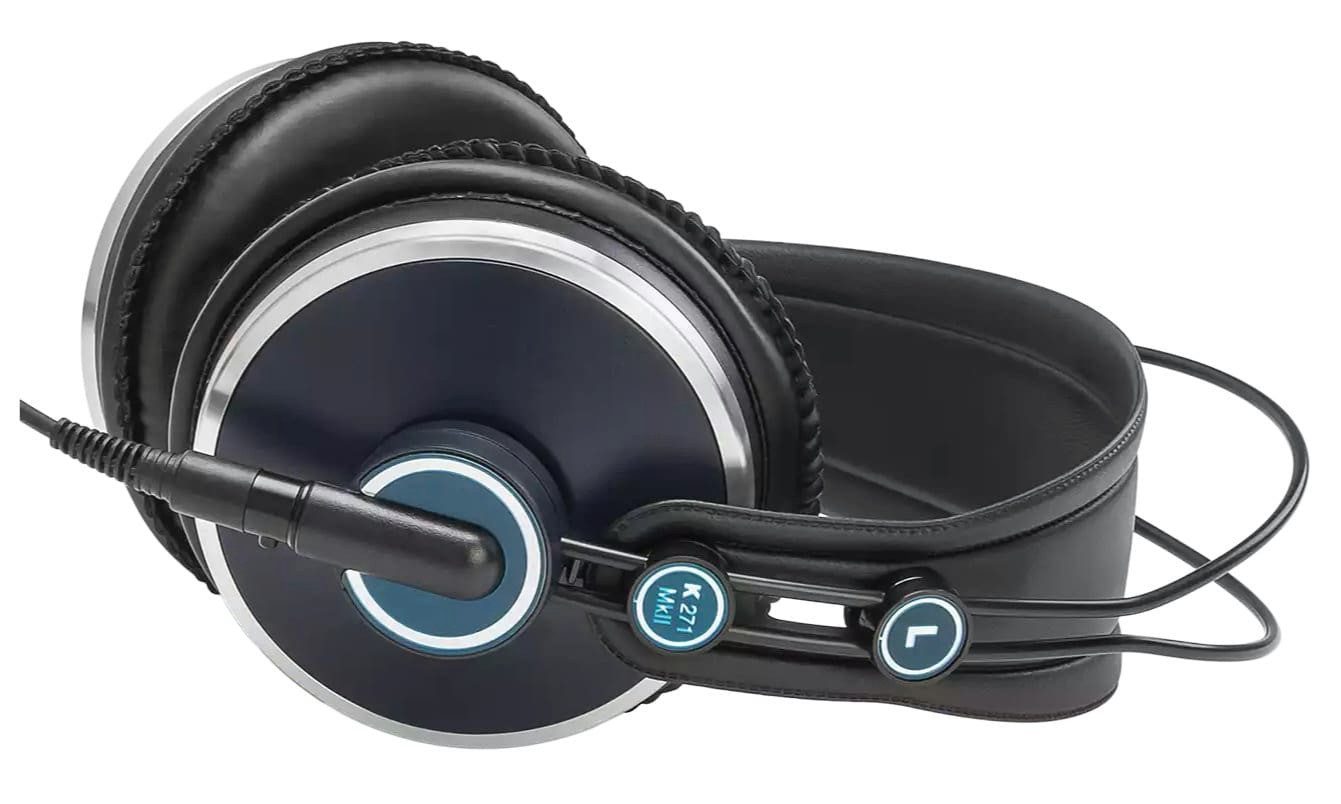 AKG K-271 MK II - geschlossener professioneller Studio Over-Ear-Kopfhörer (für Recording, Mischen, Abhören & Mastern - austauschbare Ohrpolster)