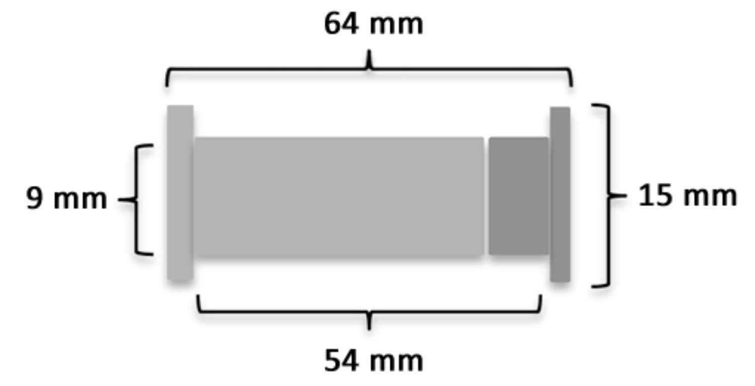 Kai Wiechmann Schraube Ersatzteile Teakmöbel 2-teilige (1 St), als mm massive für Messingschraube Hülsenschraube Gartenmöbel Qualitätsschraube, 64