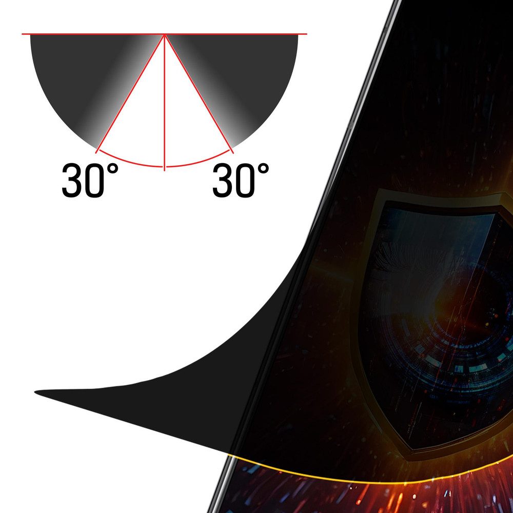 3MK Displayschutzfolie 3mk Silky Matt Privacy Matte Sichtschutzfolie für Asus Zenfone 10 für Asus Zenfone 10, Spar-Set, 1 Stück, Blickschutz, entspiegelt, kratzfest, Nassmontage
