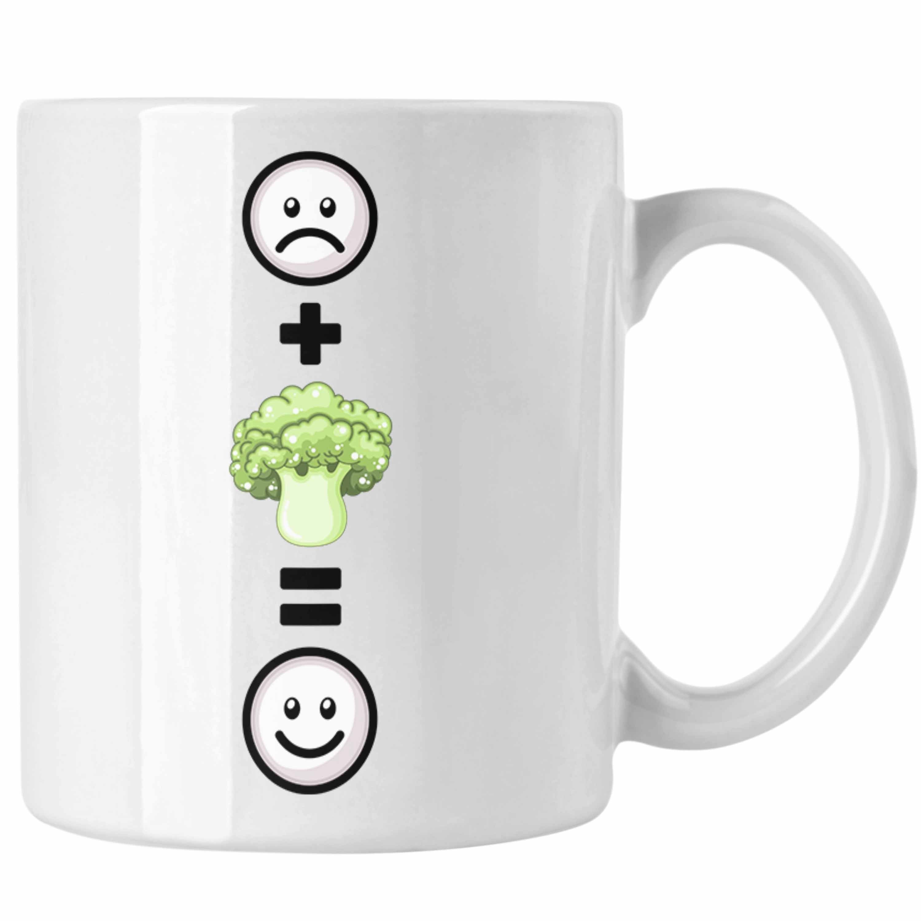 Fans Trendation Brokkoli-Liebhaber Tasse für Tasse Ge Lustige Veganer Geschenk Weiss Brokkoli