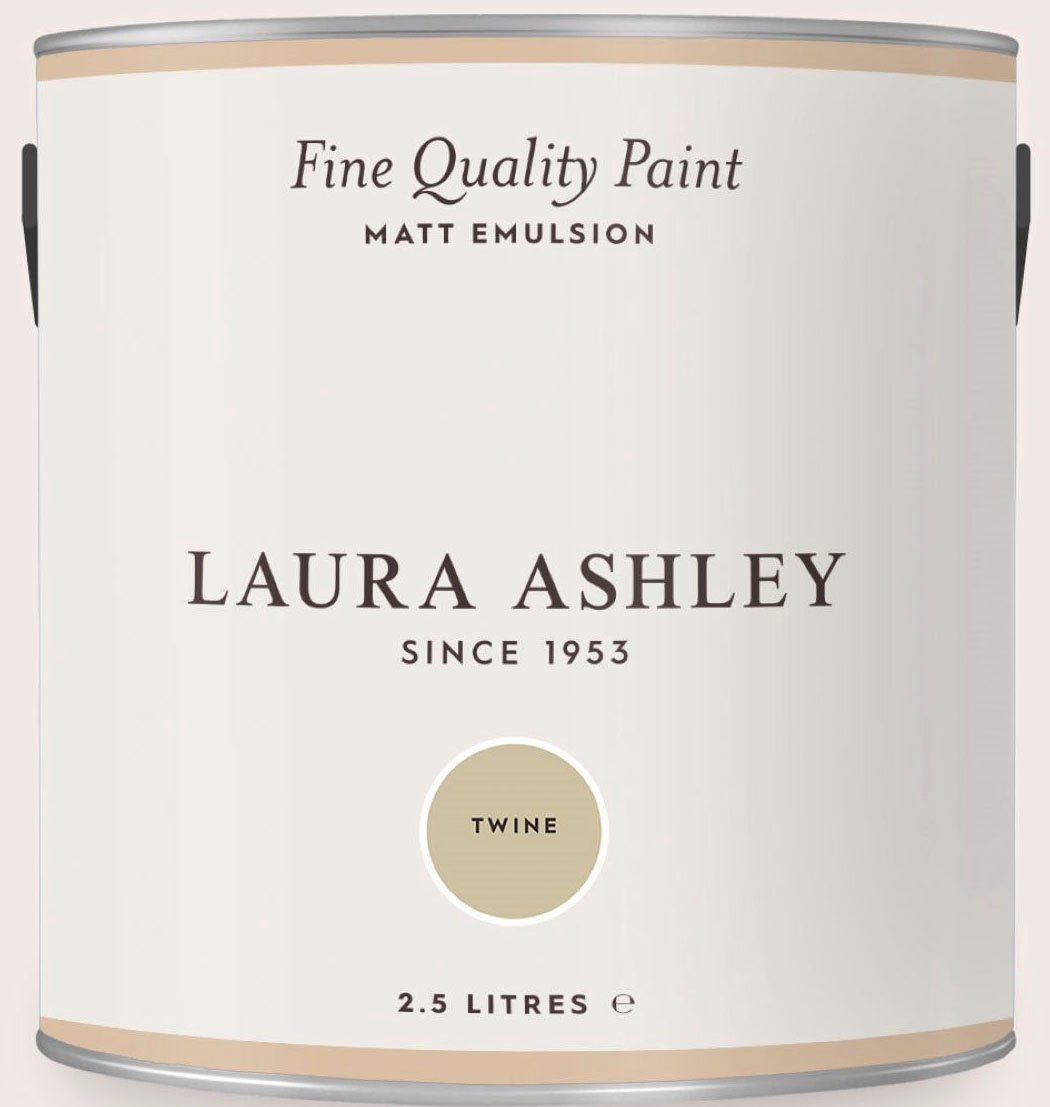 LAURA ASHLEY Wandfarbe Fine Quality Paint MATT EMULSION natural shades, matt, 2,5 L Twine