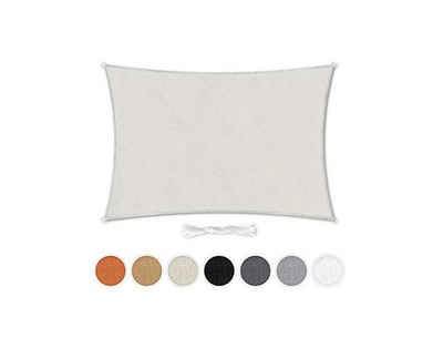 Hometex Premium Textiles Sonnensegel »Sonnenschutz Windschutz PES 100% Polyester wasserabweisend & windabweisend - robust und stabil Schattenspender für Garten Balkon Terrasse«