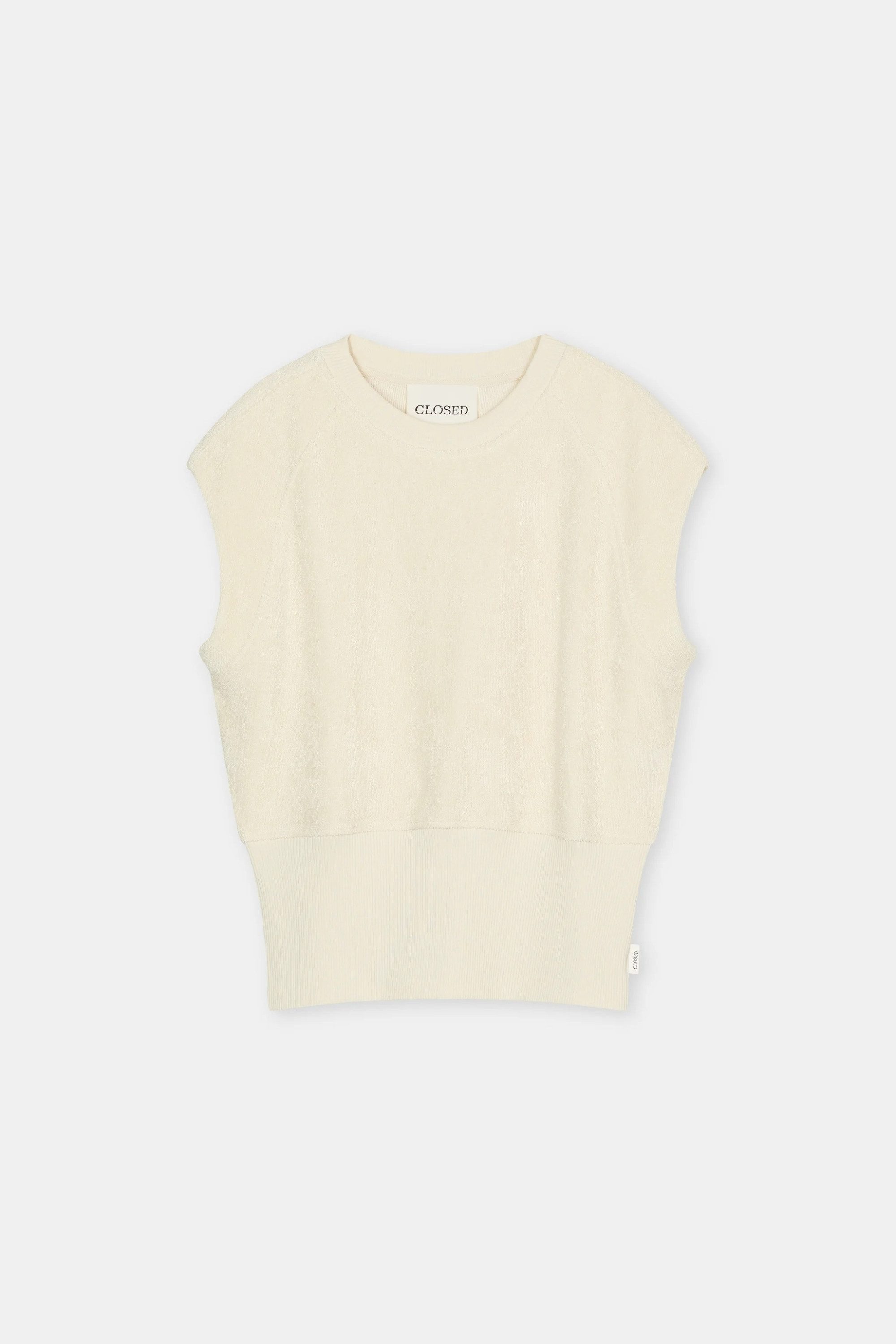 CLOSED Kurzarmshirt Waisted crewneck