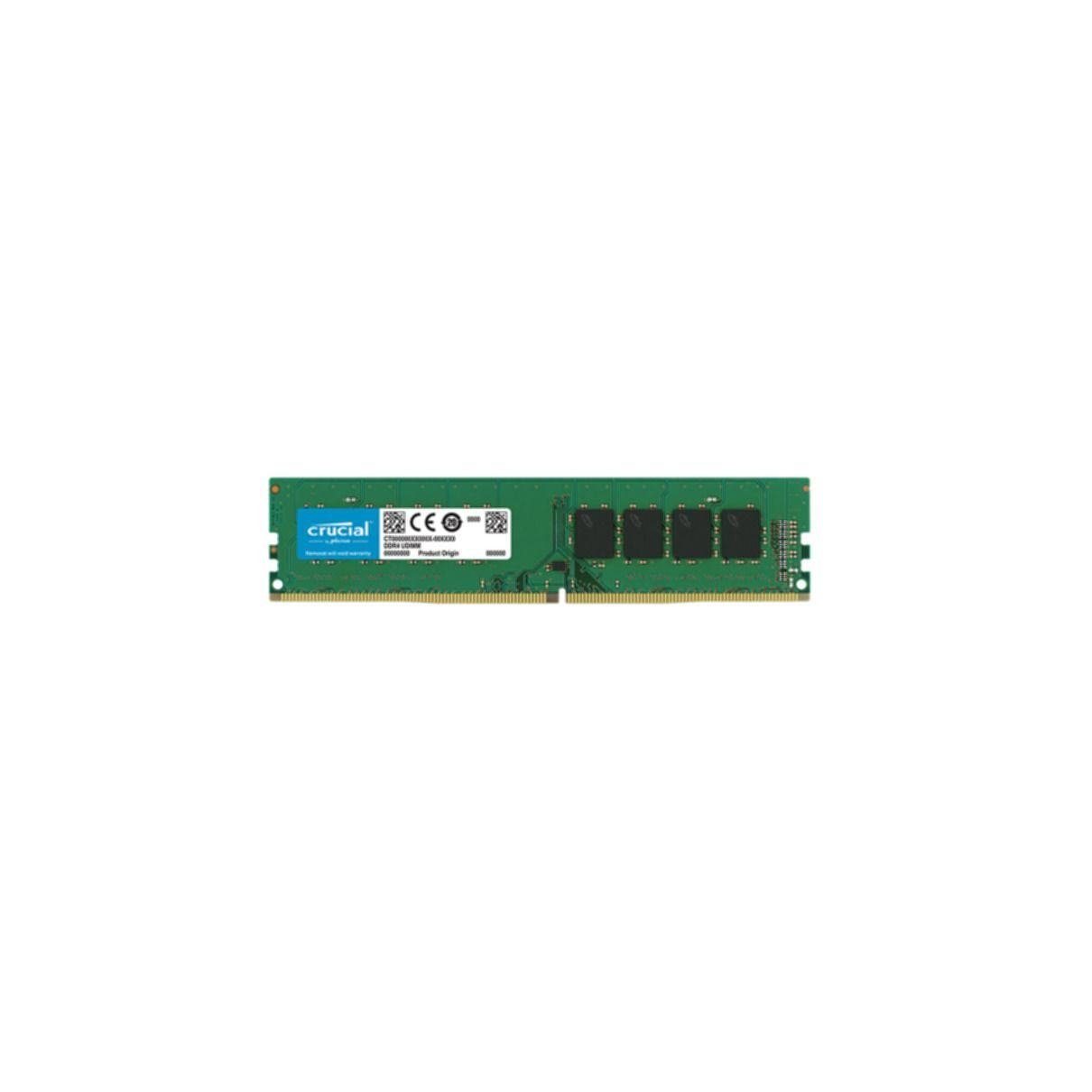 DDR4 single 2400 PC-Arbeitsspeicher retail 8GB rank Crucial PC