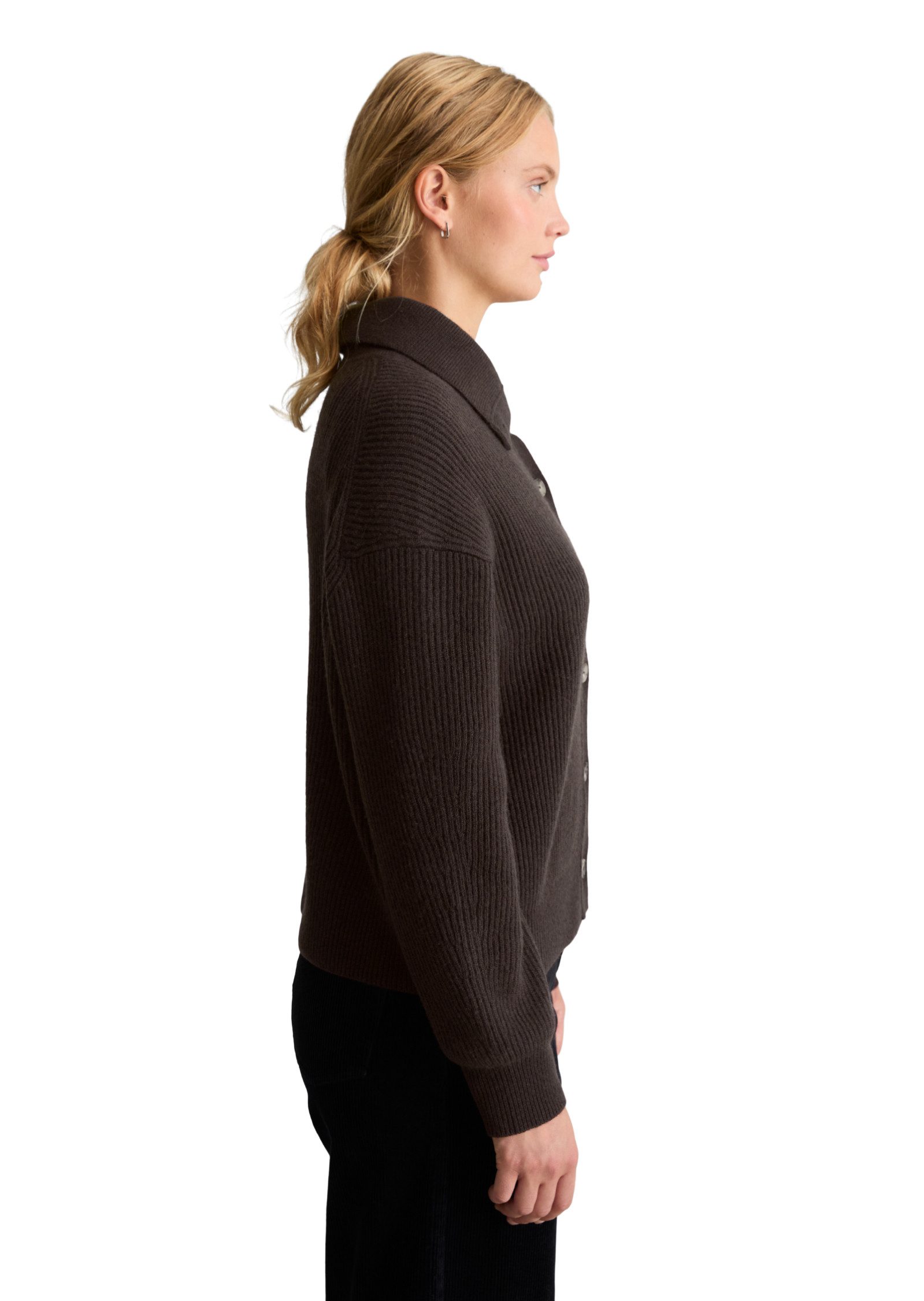 Marc O'Polo DENIM Cardigan mit weicher Haptik – Bild 2 von 5