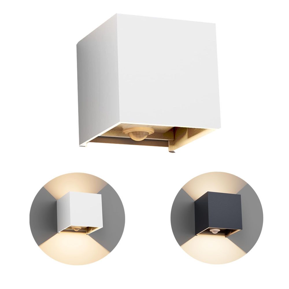 VIVIHEYDAY Wandleuchte Wandleuchten Außen LED 12W Innen Wandbeleuchtung Wan günstig online kaufen