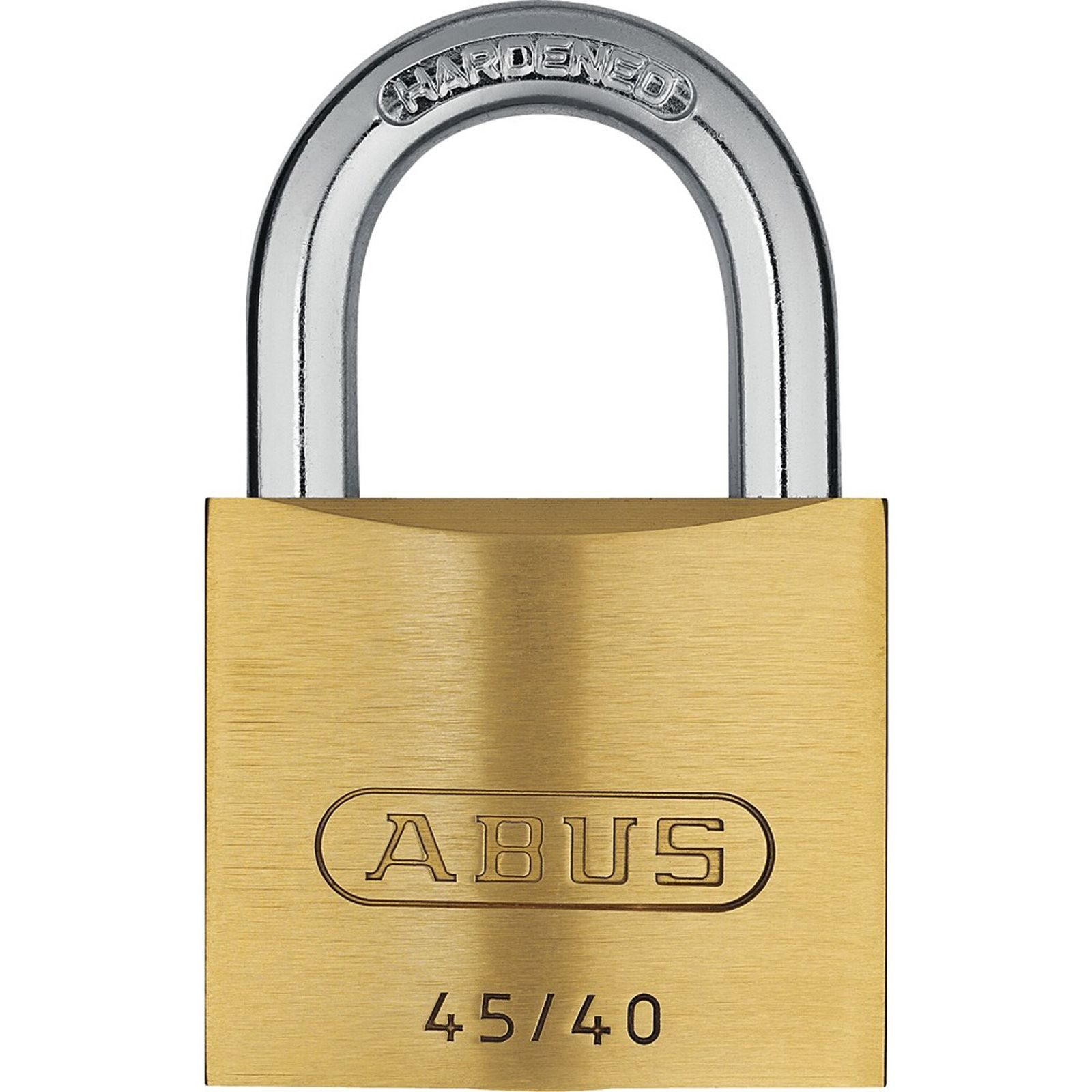 Vorhängeschloss ABUS Vorhangschloss 45/40 mm Messing mit 2 Schlüsseln SB Verpackung