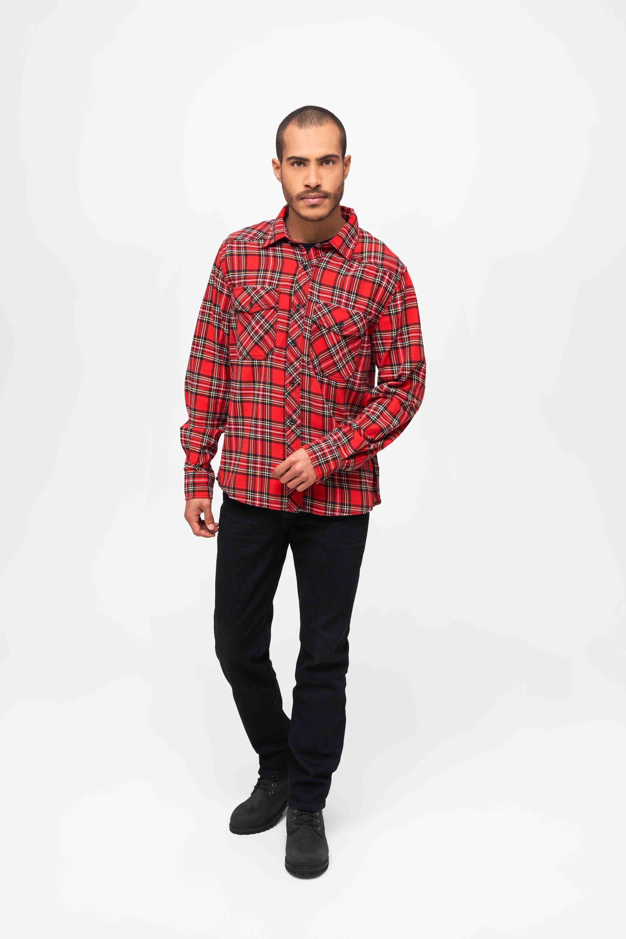 Brandit Langarmhemd Check Shirt Holzfäller Hemd günstig online kaufen