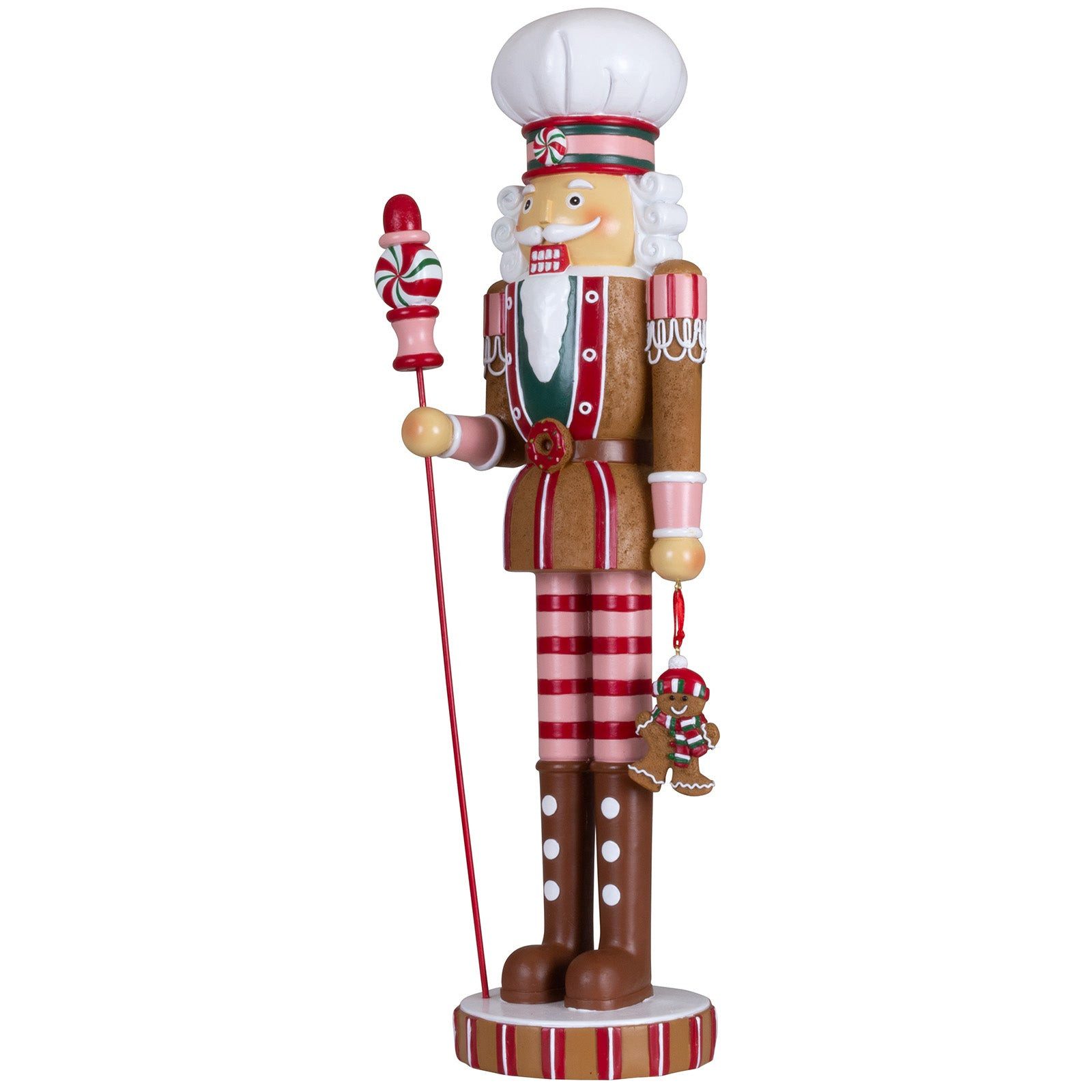 Christmas Paradise Nussknacker Deko Figur 45 cm, (stehend, 1-tlg., Weihnachtsdeko), bunt, Lebkuchenstil