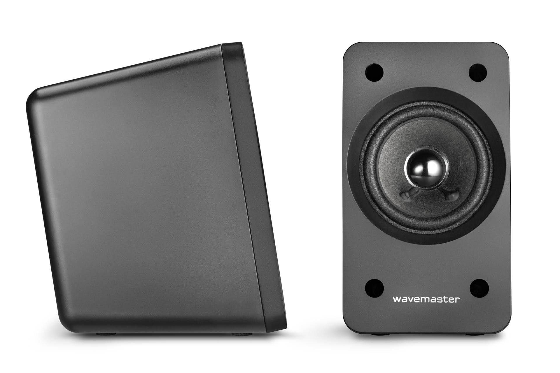 Wavemaster MX3+ BT 2.1 PC-Lautsprecher Kopfhöreranschluss) (Bluetooth, 50 W, Kabelfernbedienung