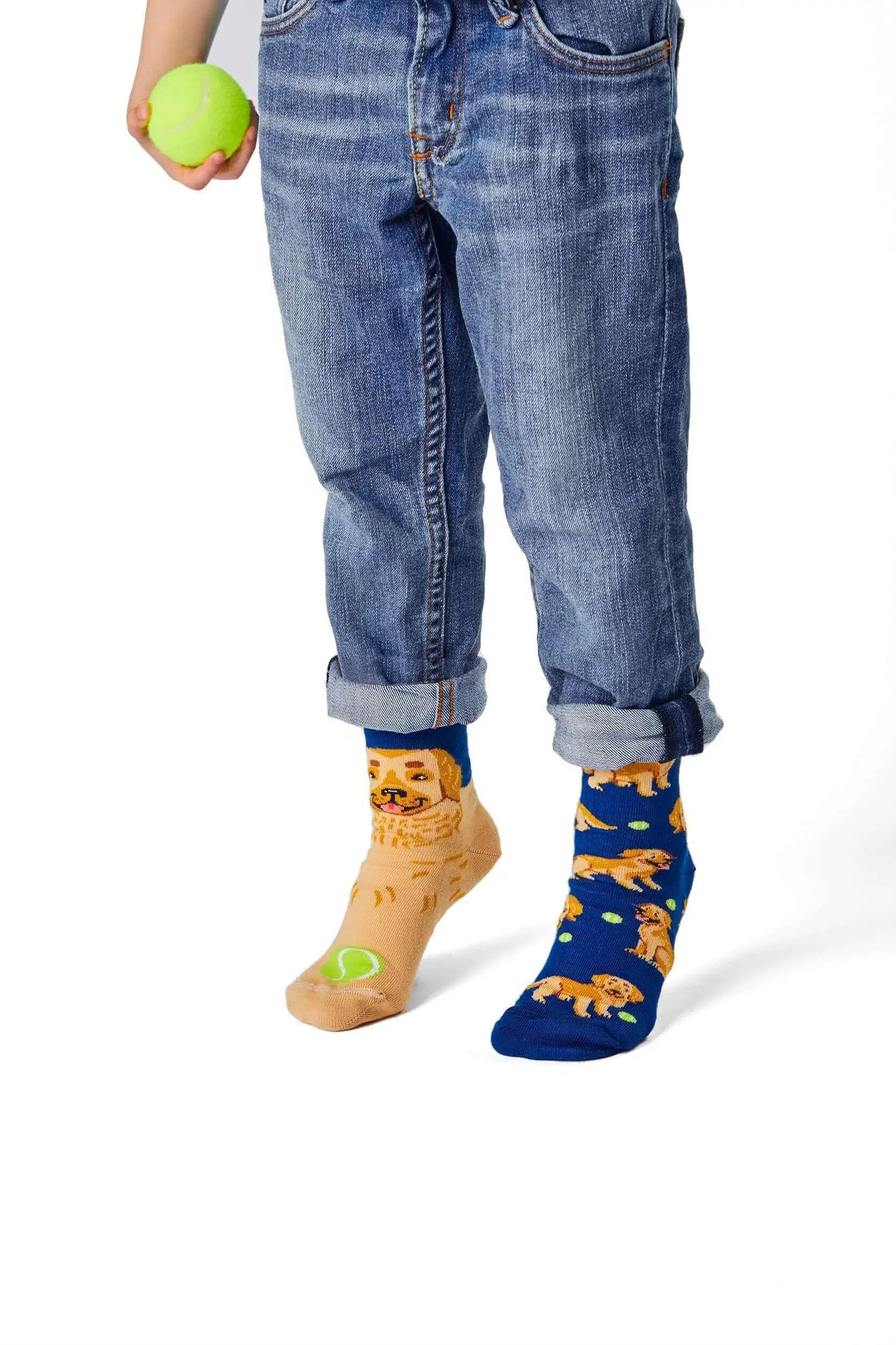 Many Mornings Freizeitsocken Many Mornings Kids Golden Boy (1 Paar, 1-Paar, 1 Paar) immer ein dismatching Paar