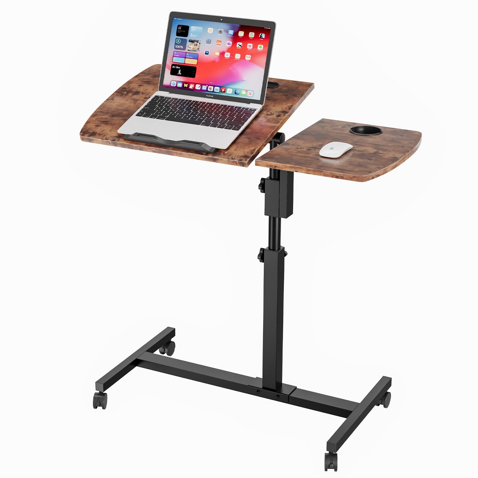 YOLEO Stehpult Laptoptisch Beistelltisch Höhenverstellbar 68,5-98cm günstig online kaufen