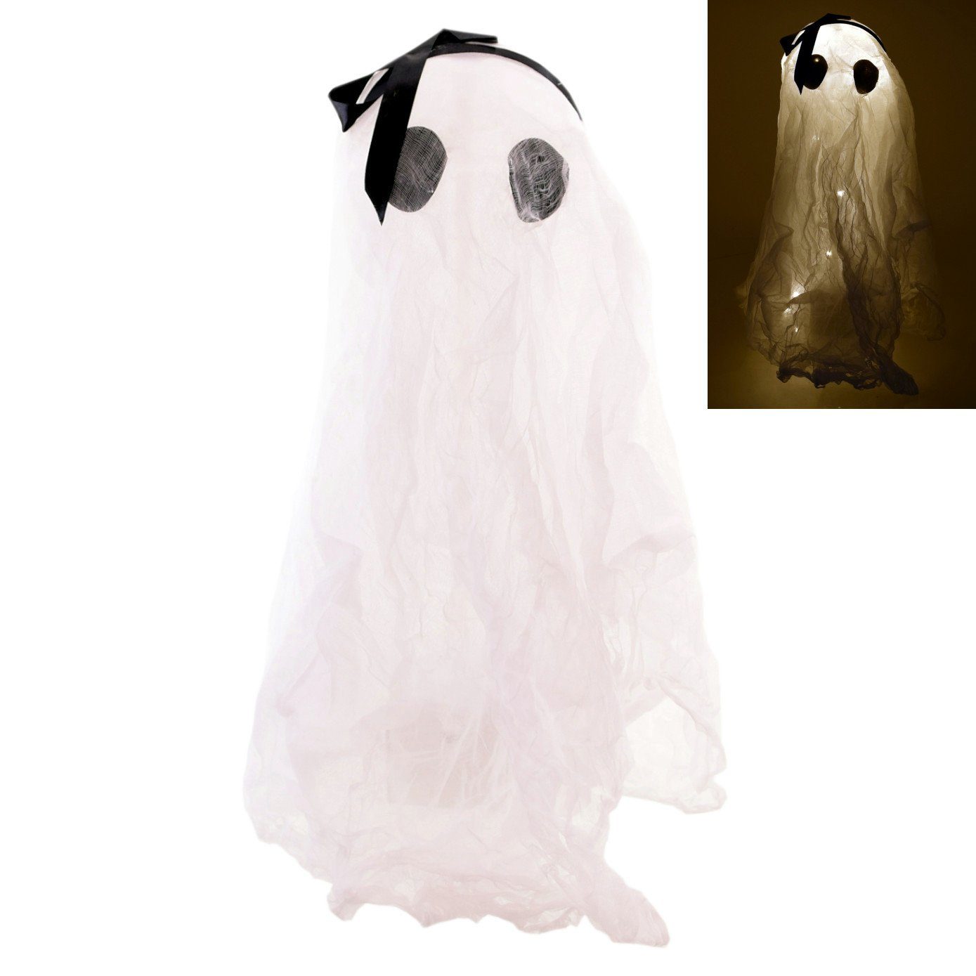 F.I.G. Dekofigur Halloween Аксессуары для дома - Gespenst mit Licht (65cm), mit Licht