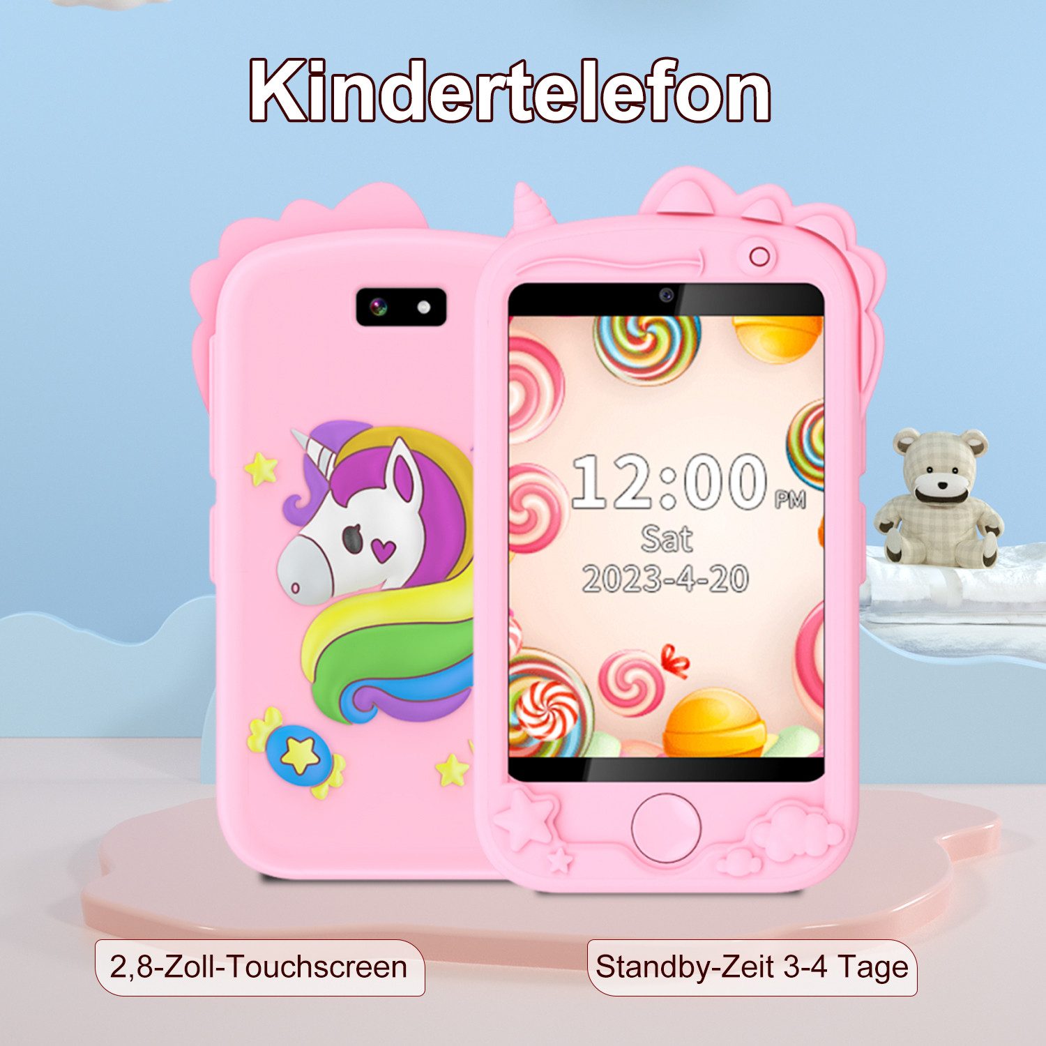 FOXSPORT Spielzeug-Kamera im Smartphone-Format, (Packung), 4G-Anrufe, günstig online kaufen