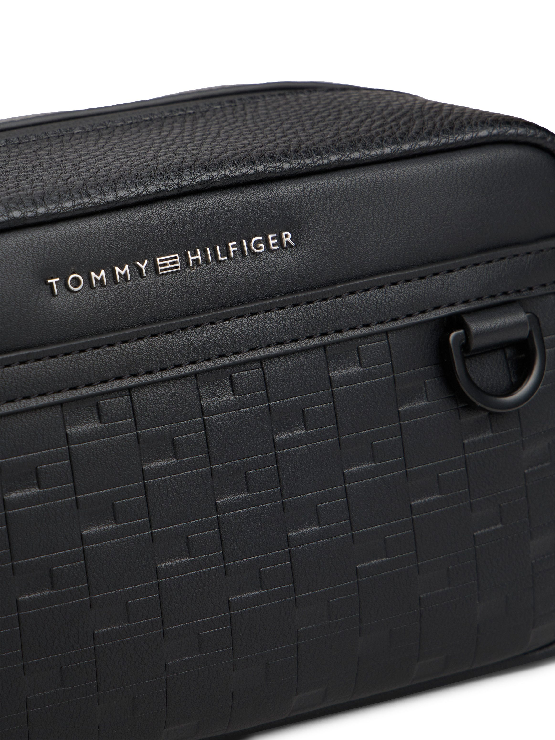 Tommy Hilfiger Kulturbeutel TH MODERN WASHBAG, Unisex Kosmetiktasche, Minibag mit modischer Logoprägung