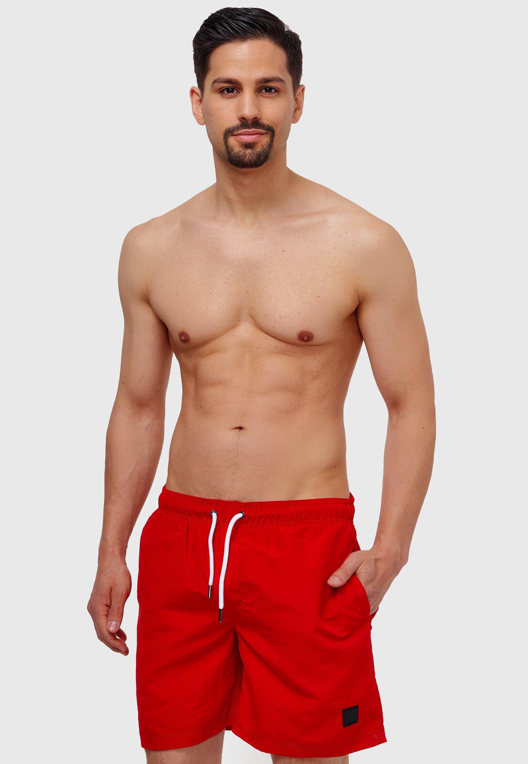 Indicode Badeshorts Herren Ferguson Schwimmshorts Männer mit elastischem Bu günstig online kaufen