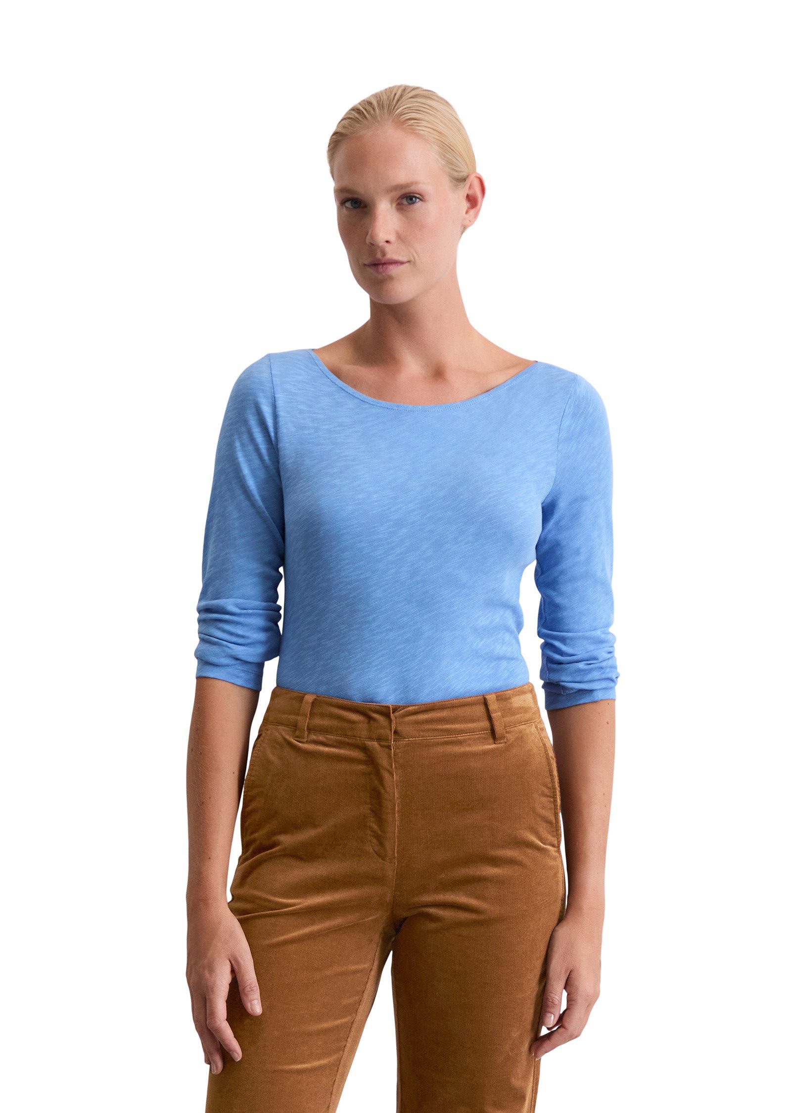 Marc O'Polo Langarmshirt aus Organic Cotton-Qualität günstig online kaufen