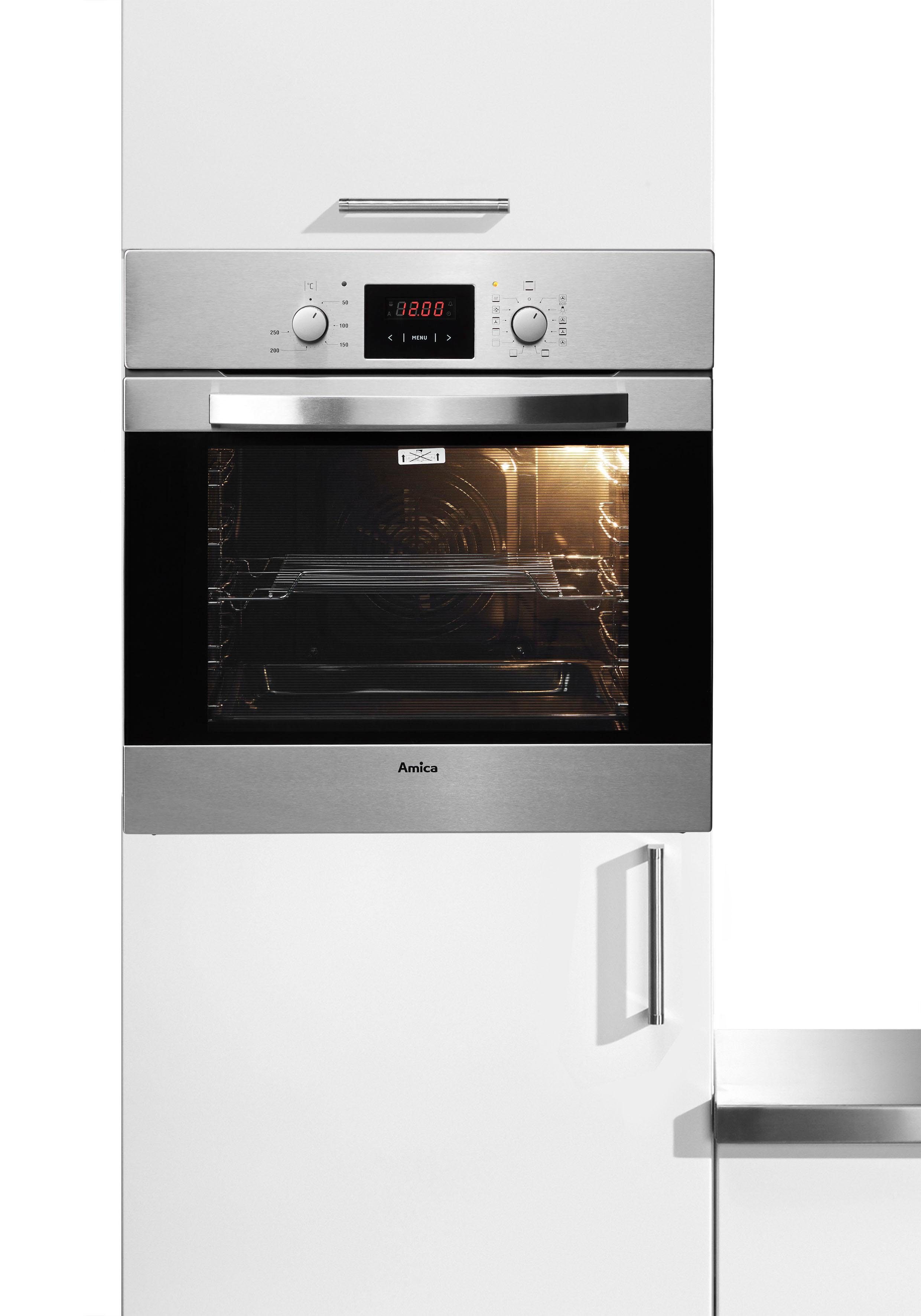 Amica Backofen EB 13564 E, Steam Clean, TouchFree