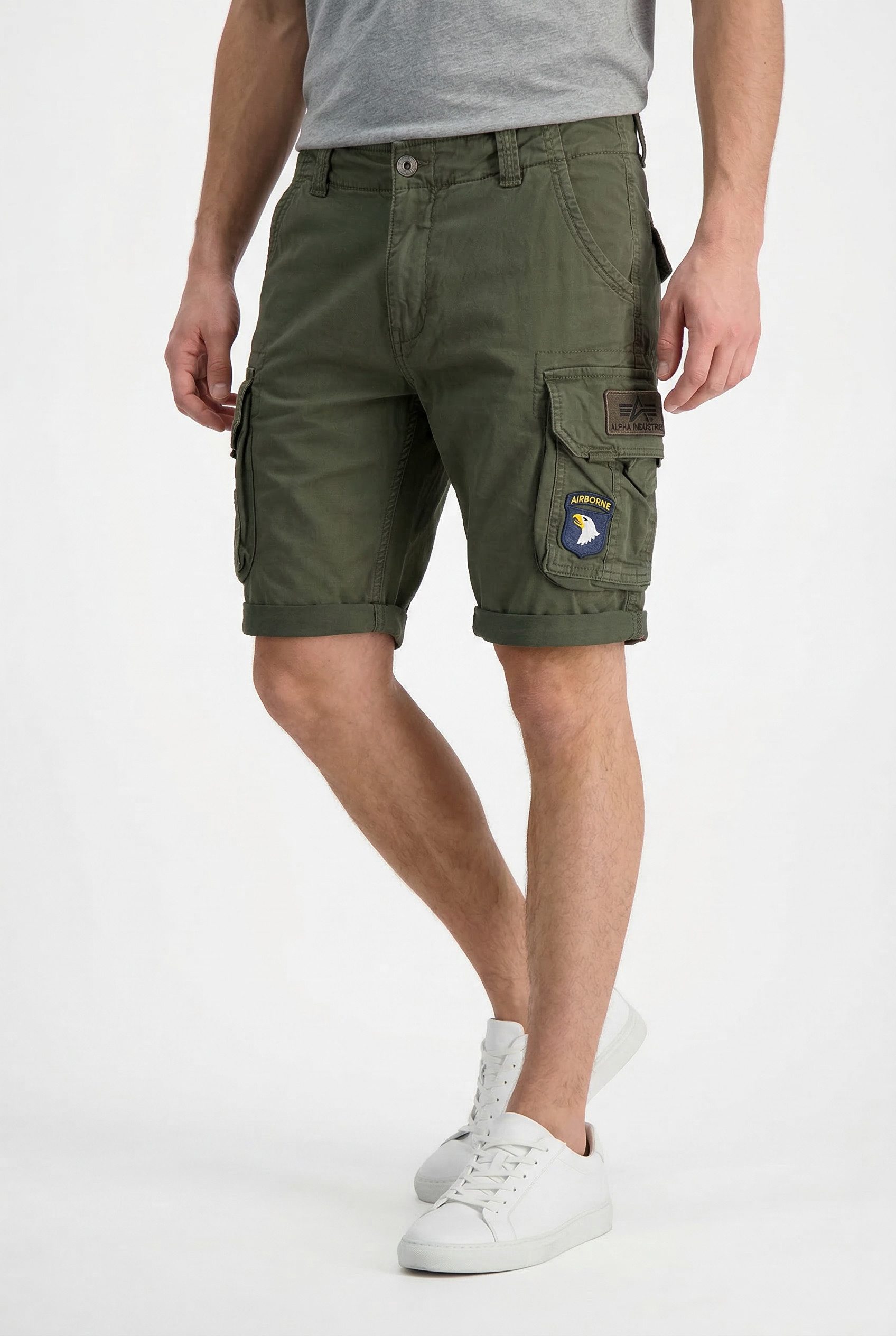 Alpha Industries Cargoshorts Crew Short Patch