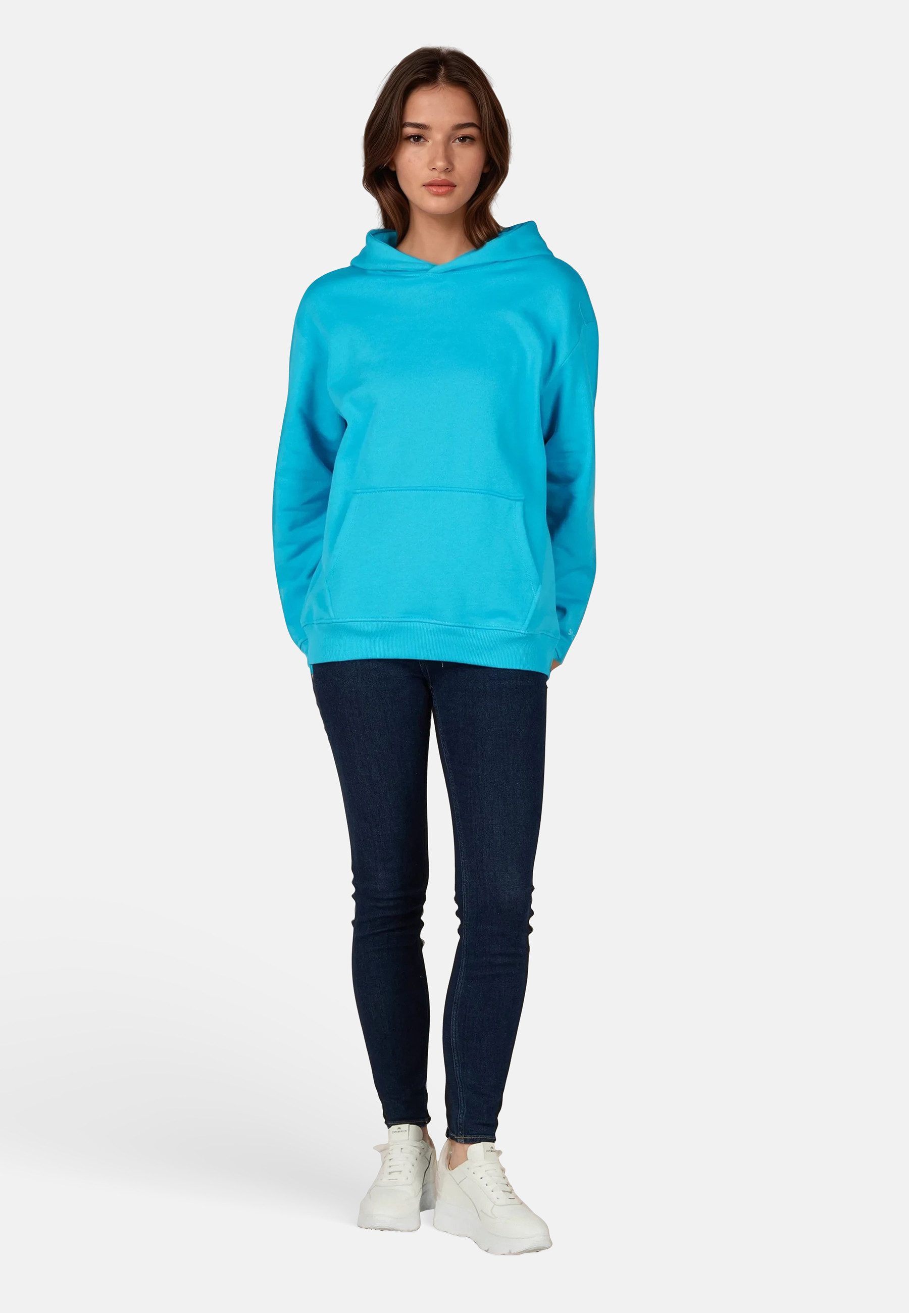 salzhaut Hoodie TIEREN Damen Oversized salzhaut Kapuzenpullover – bequemer Fit und nordisch klares Design