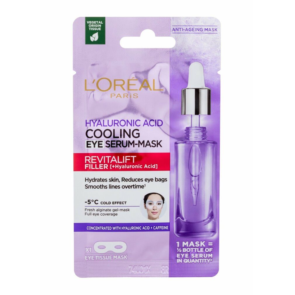 Augenserum LOréal Professionnel Textile eye mask cooling effect 11 g