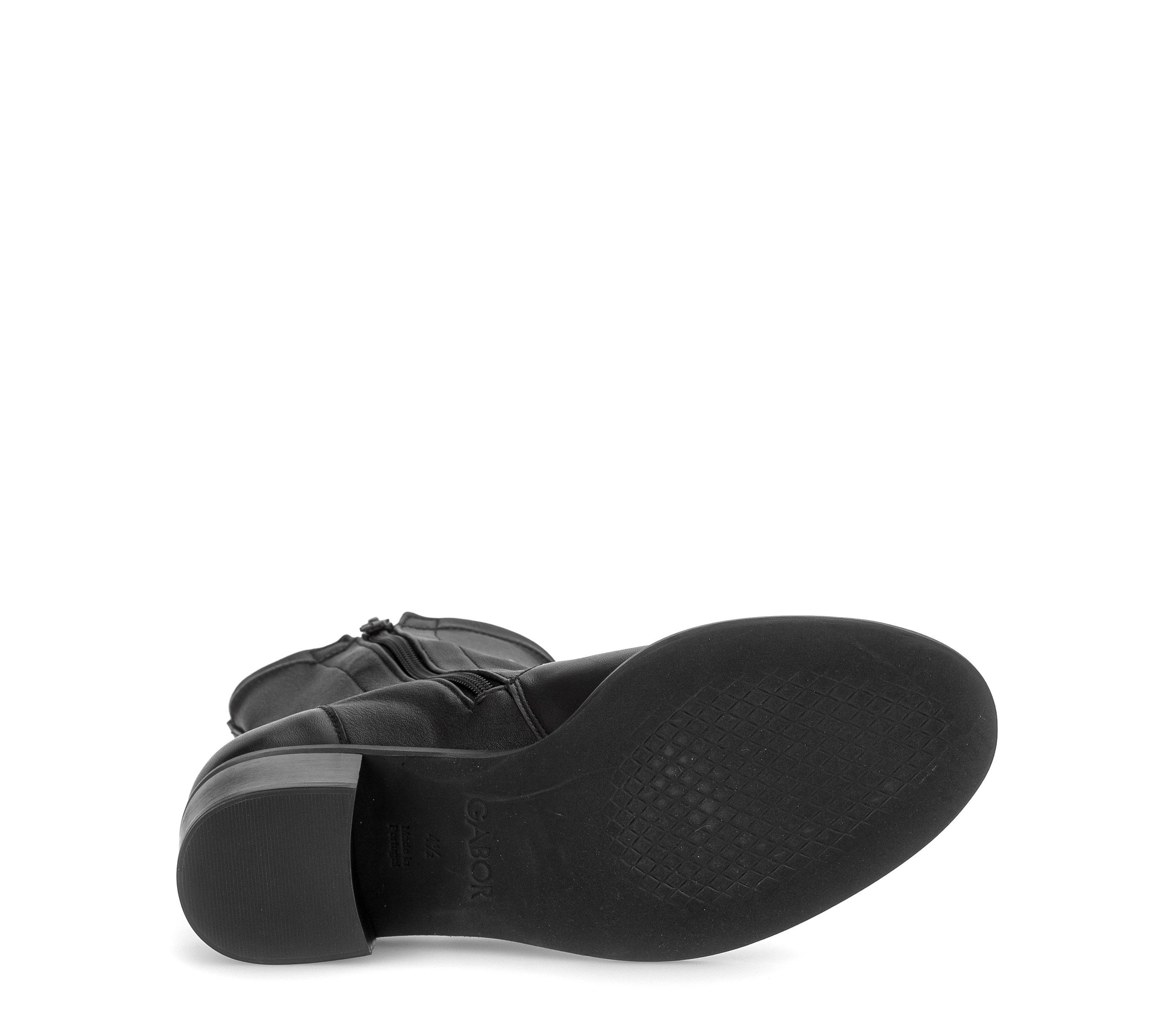 Gabor Stiefelette Blockabstz, Business-Stieflette in Schuhweite G (weit)