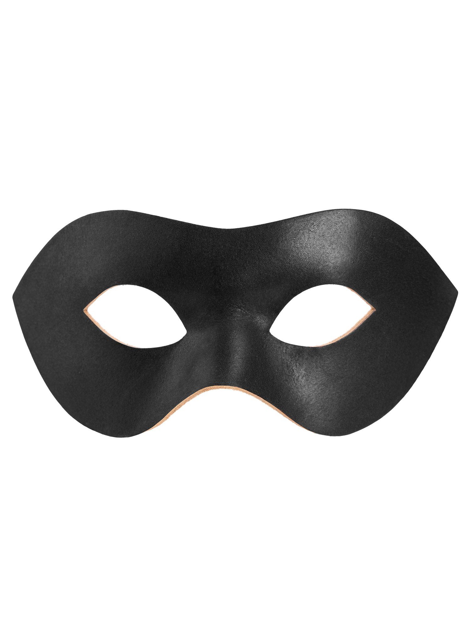 Andracor Verkleidungsmaske Colombina Liscia schwarz, Eine Ledermaske im ven günstig online kaufen