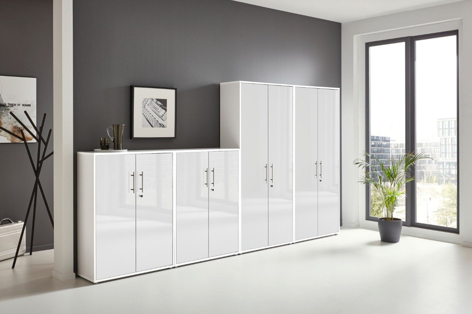 moebel-dich-auf Aktenschrank OFFICE EDITION (Set 54, 2x Aktenschrank niedri günstig online kaufen