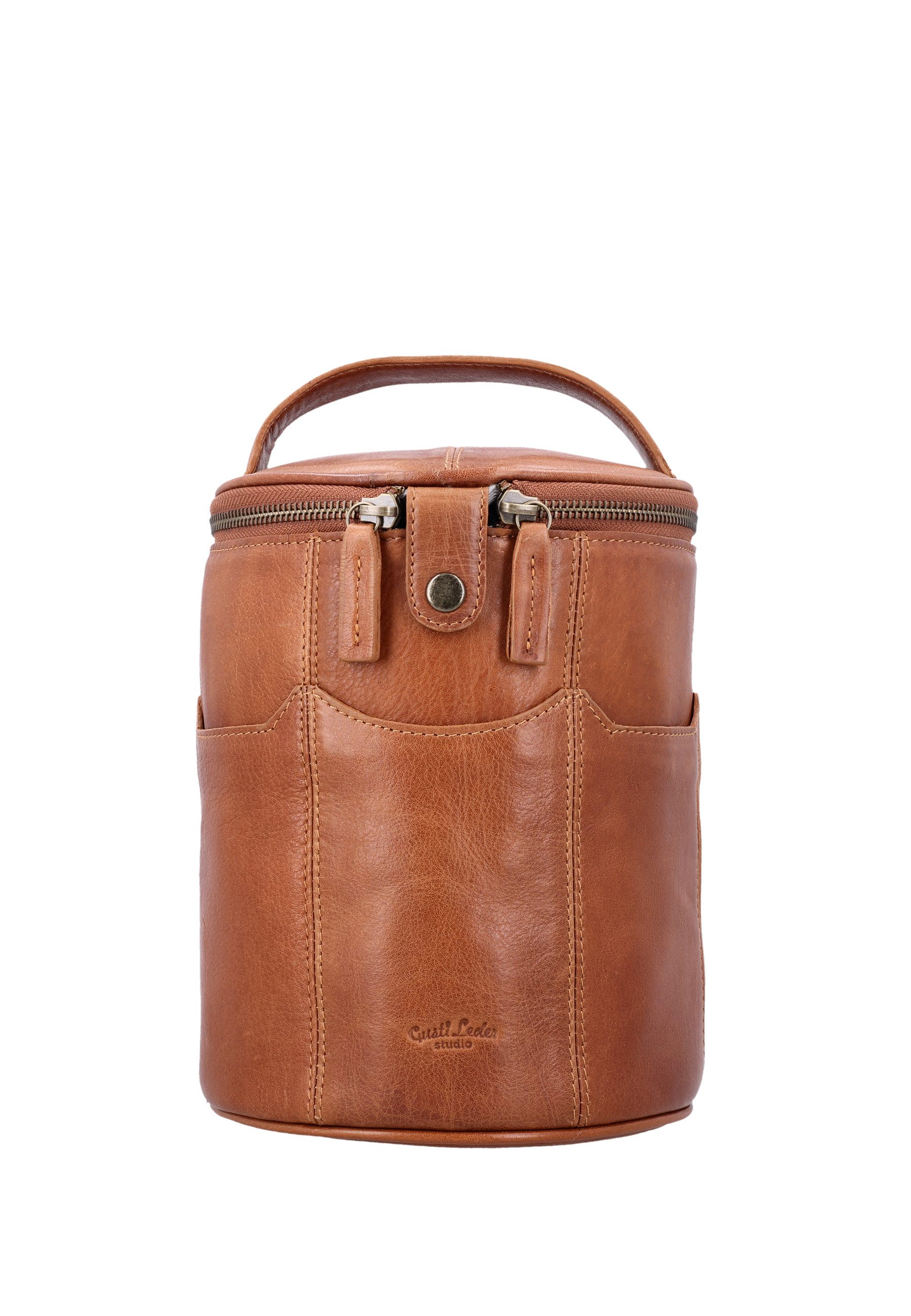 Gusti Leder Werkzeugtasche Gusti Leder Häkeltasche Corvin (1-tlg)