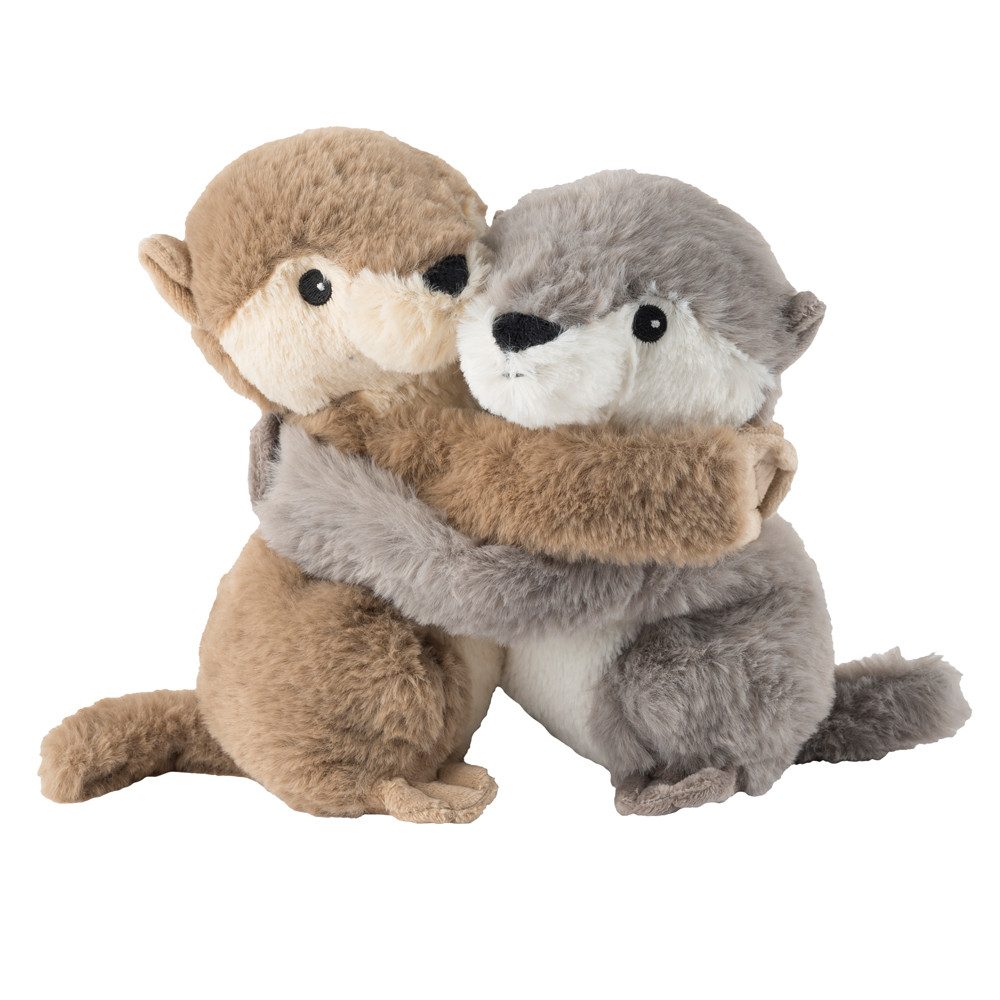 Warmies® Wärmflasche Warmies® Wärmekissen/Stofftier "Kuschelfreunde Otter 2er Set"