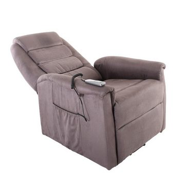 louming TV-Sessel Memmingen, motorische Aufstehhilfe, motorische Relaxfunktion, Geeginget für ein Körpergewicht bis zu 150 Kg