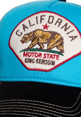 KingKerosin Trucker Cap California mit Kalifornien-Patch