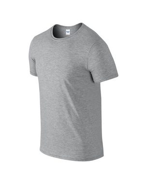 Gildan Rundhalsshirt Gildan Herren T-Shirt Shirts Basic Rundhals Kurzarm Tee Shirt