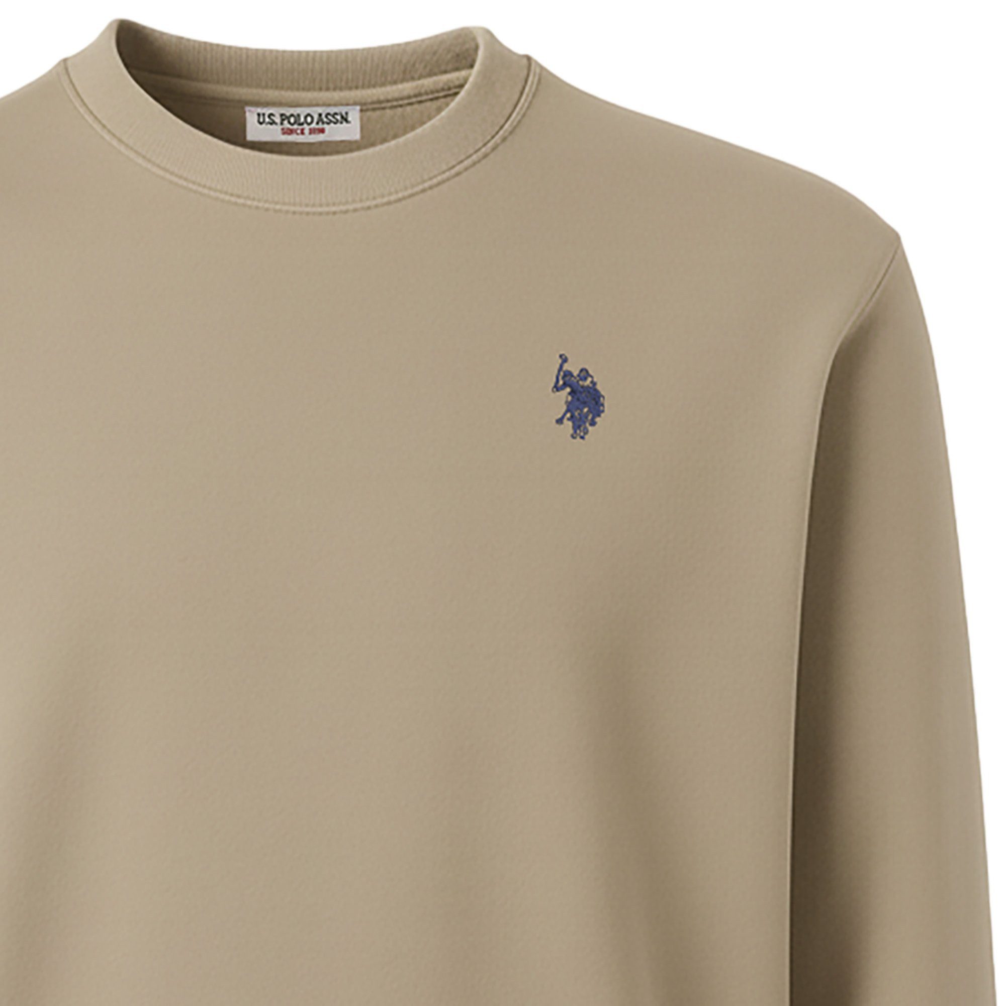U.S. Polo Assn. Sweatshirt Herren Sweatshirt 1er Pack Baumwolle (Packung, 1er Pack) – Bild 2 von 3