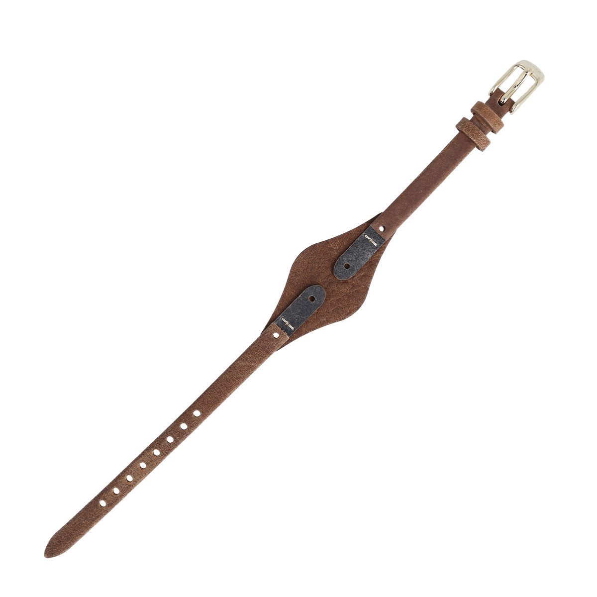 Fossil Uhrenarmband 8mm Leder Braun ES-3264 LB-ES3264